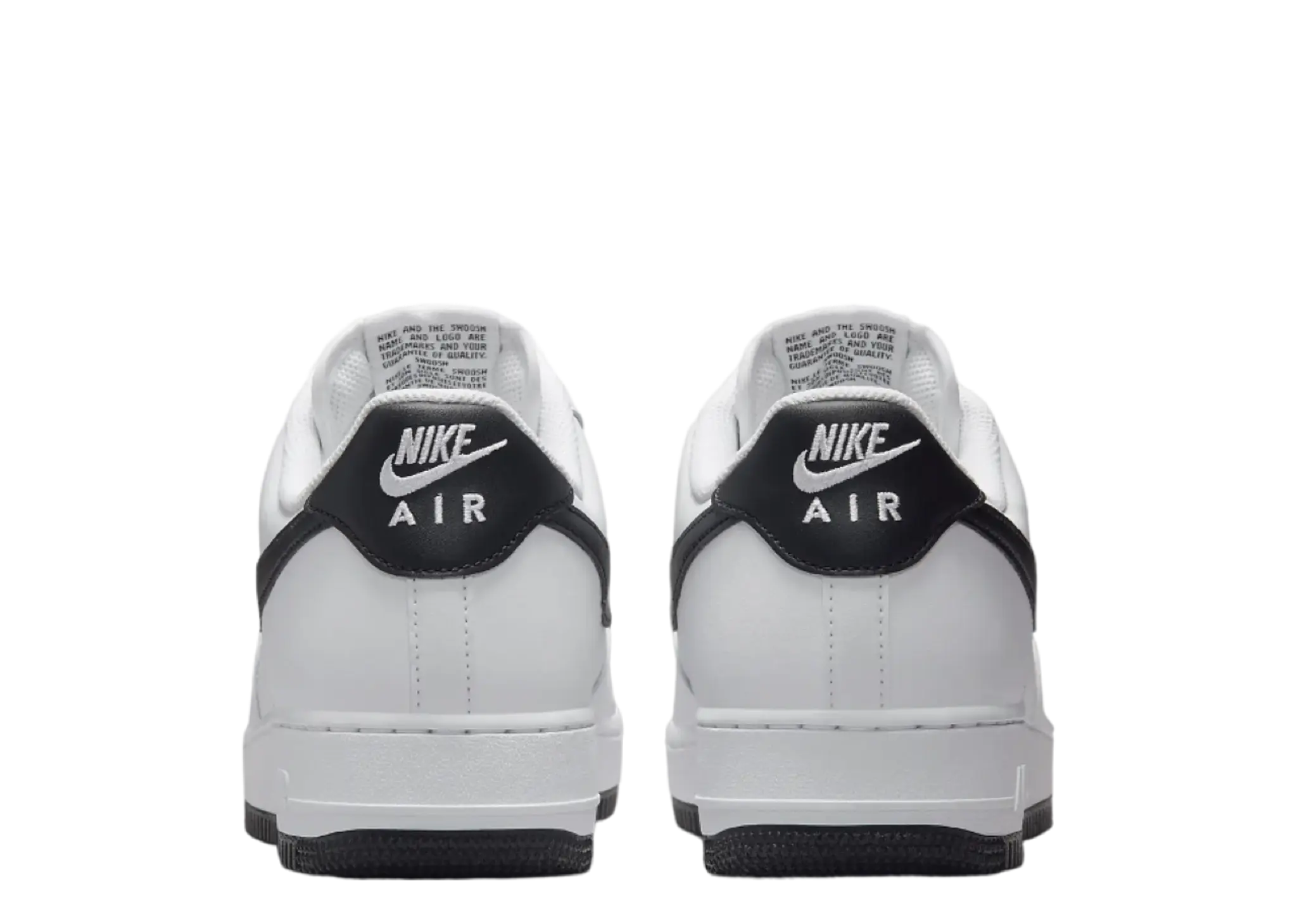 Nike Air Force 1 07 White Black - photo 3