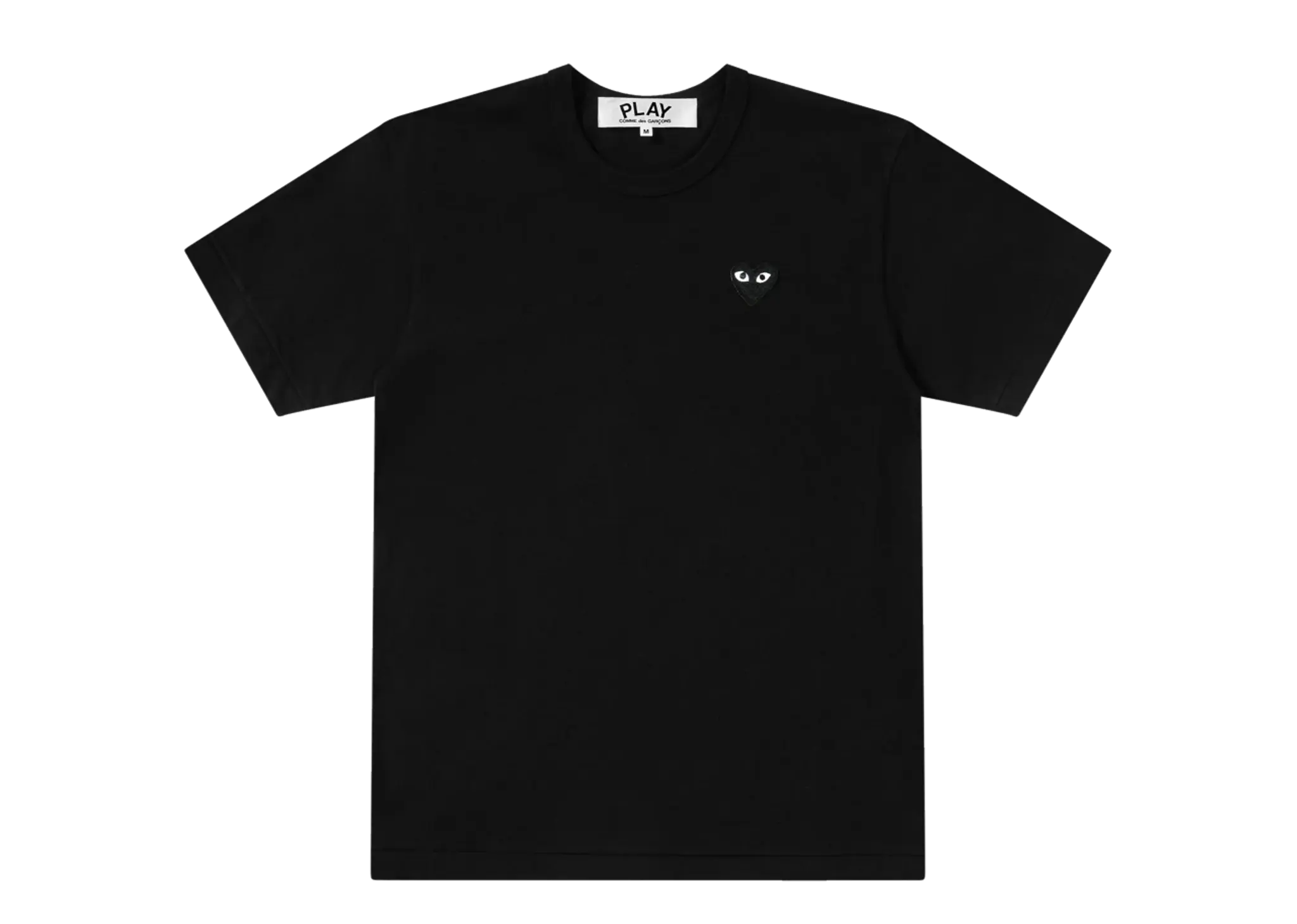 Comme De Garçons Play Black Emblem Play T-Shirt Black