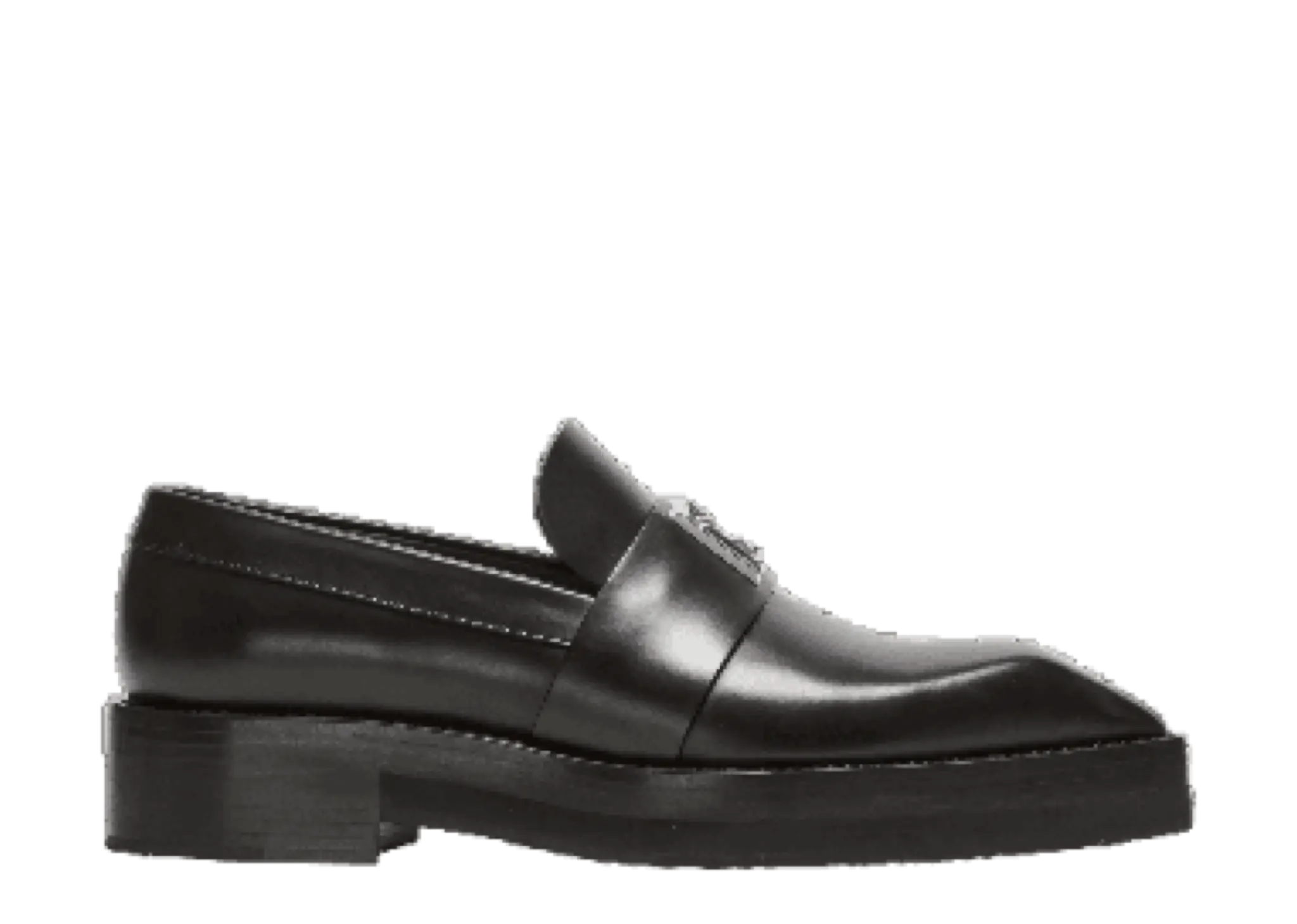Balmain Smoot Leather Loafers