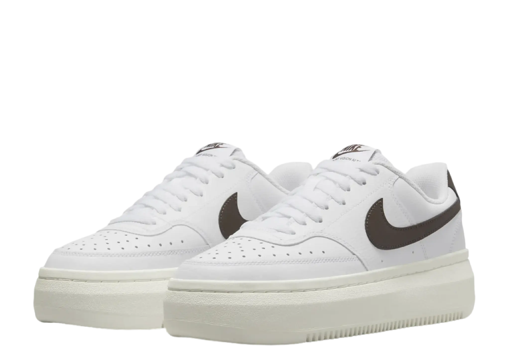 Nike Court Vision Alta White Baroque Brown (Women's) - photo 2