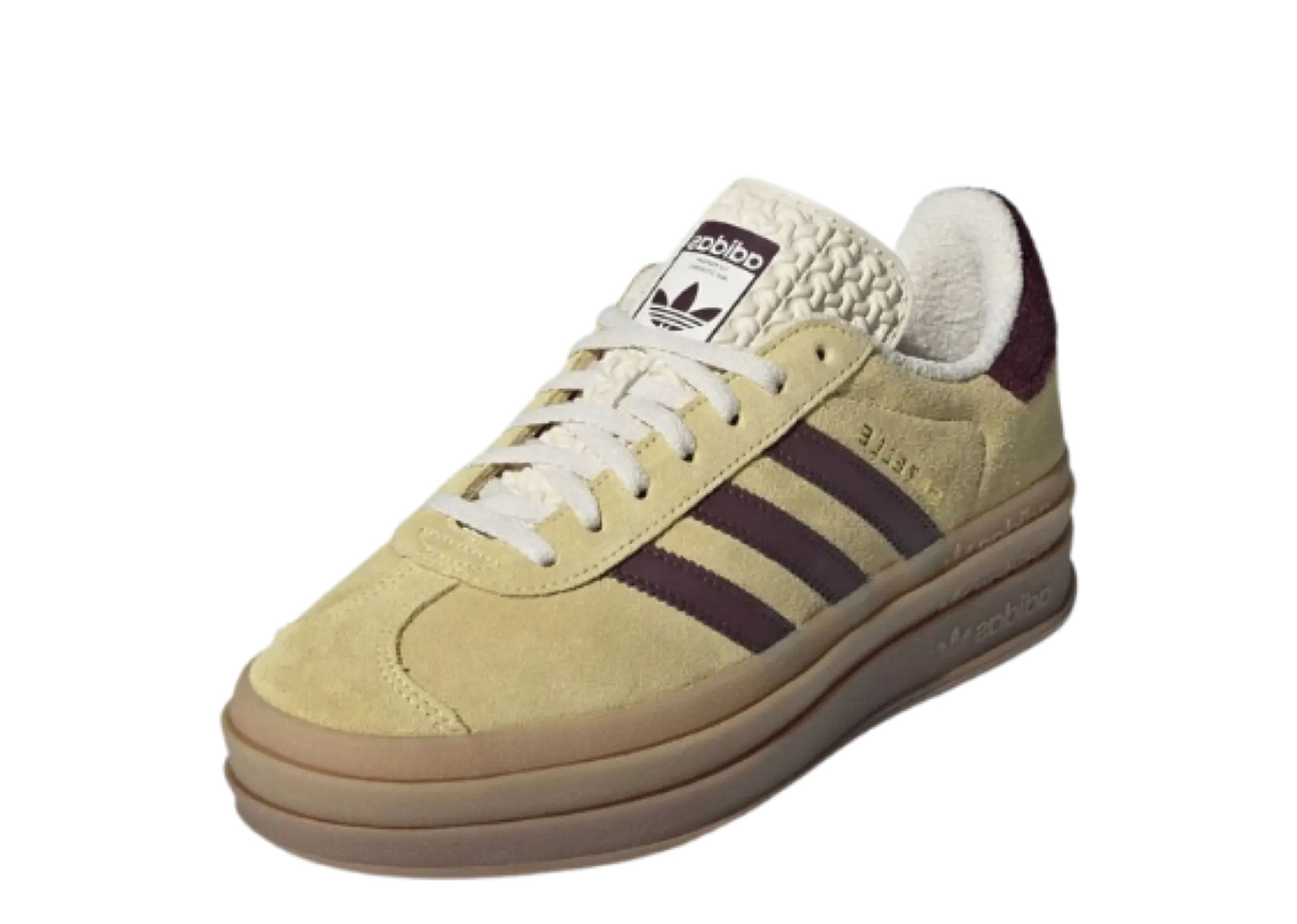 Adidas Gazelle Bold Yellow Burgundy (Women's) - photo 2