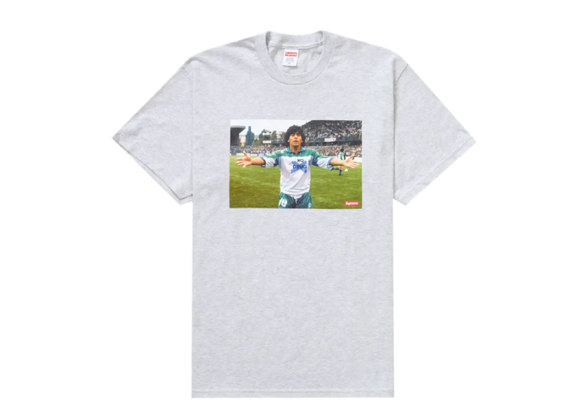 Supreme Maradona T-Shirt Ash Grey