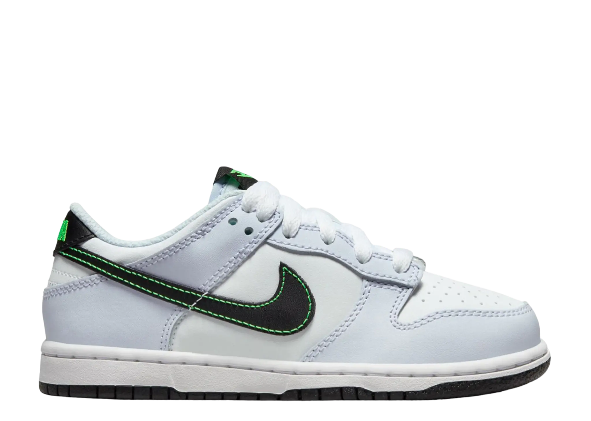 Nike Dunk Low Football Grey Green Strike (Pre-School)