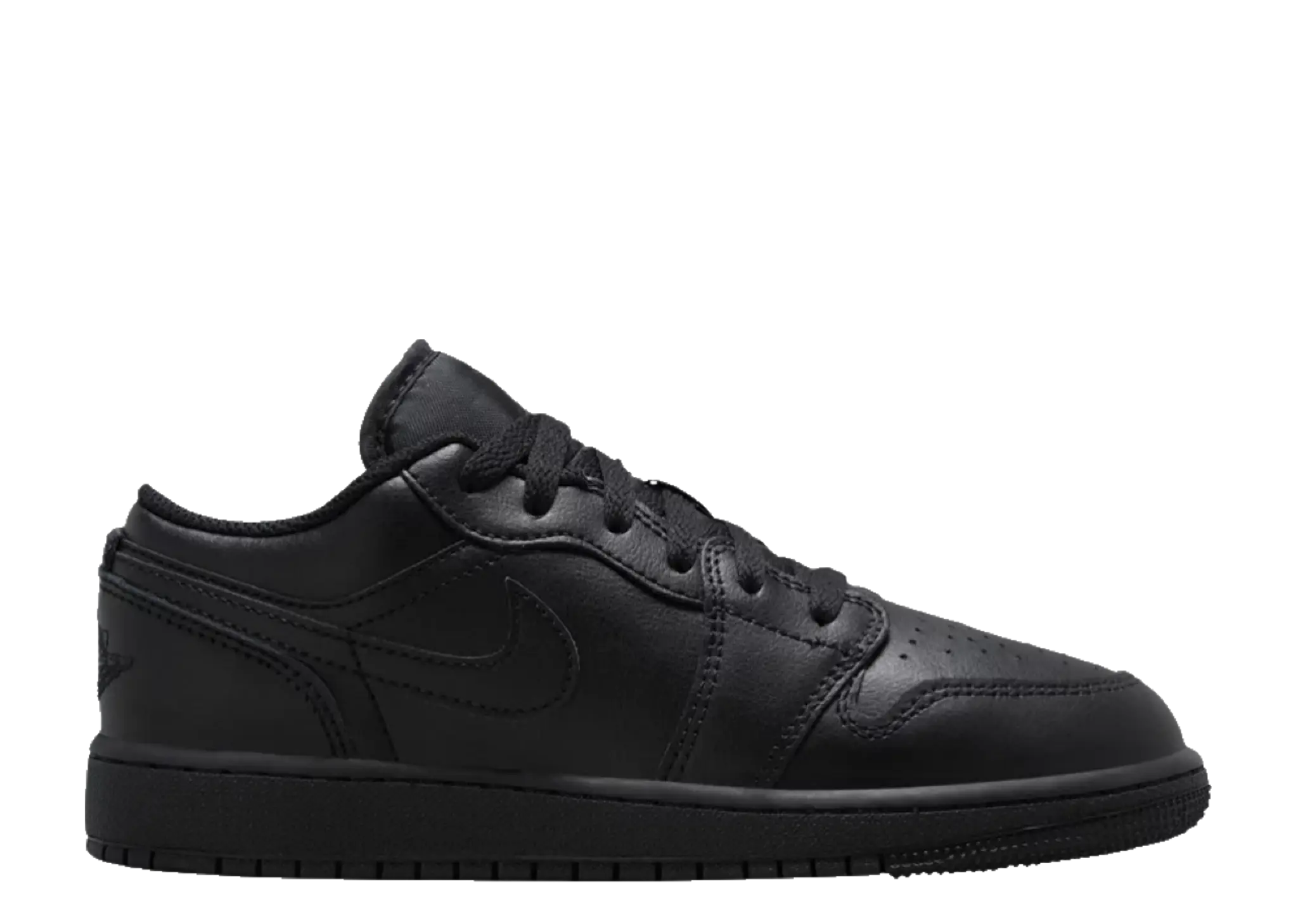 Air Jordan 1 Low Triple Black (Grade School)