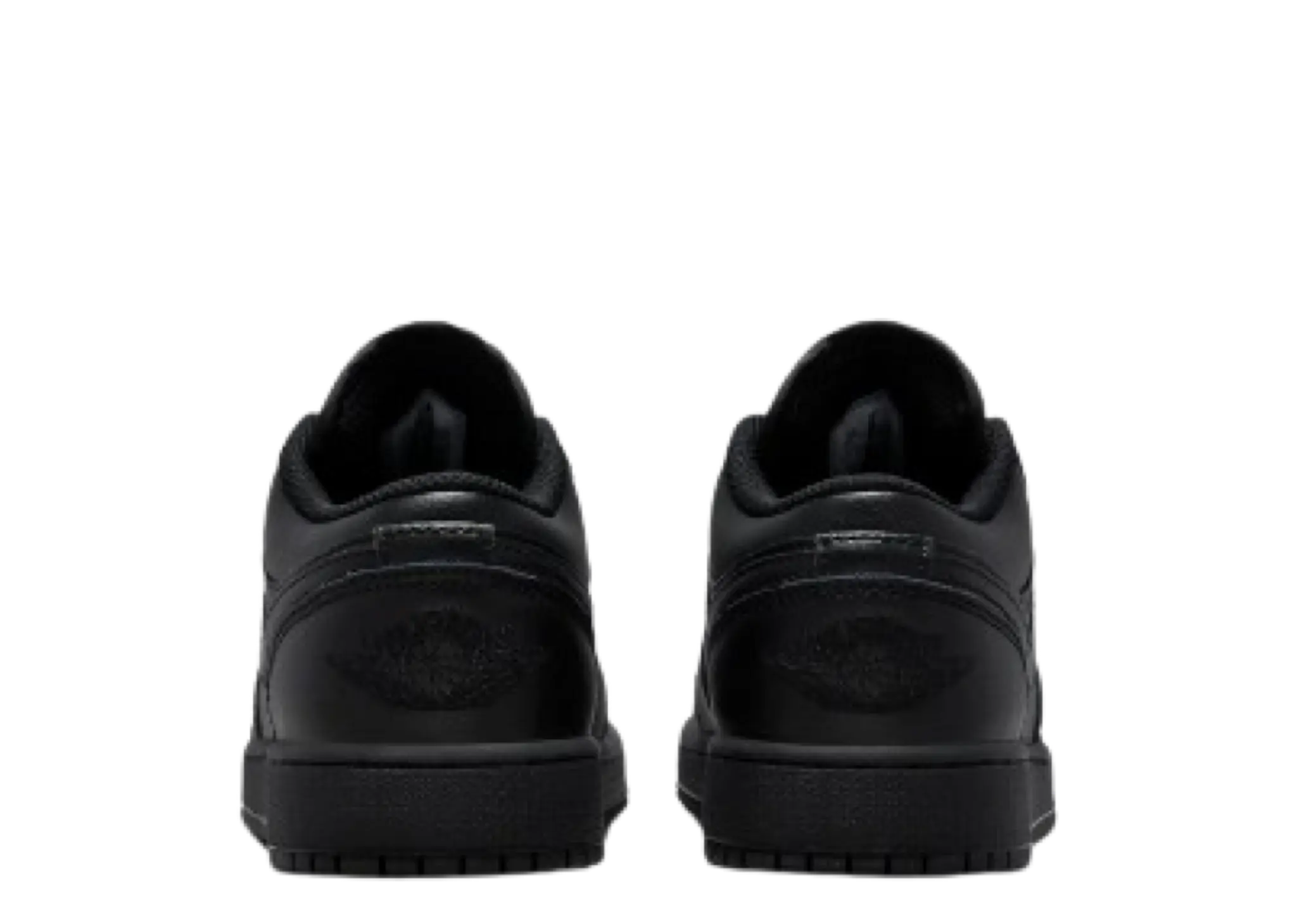 Air Jordan 1 Low Triple Black (Grade School) - photo 3