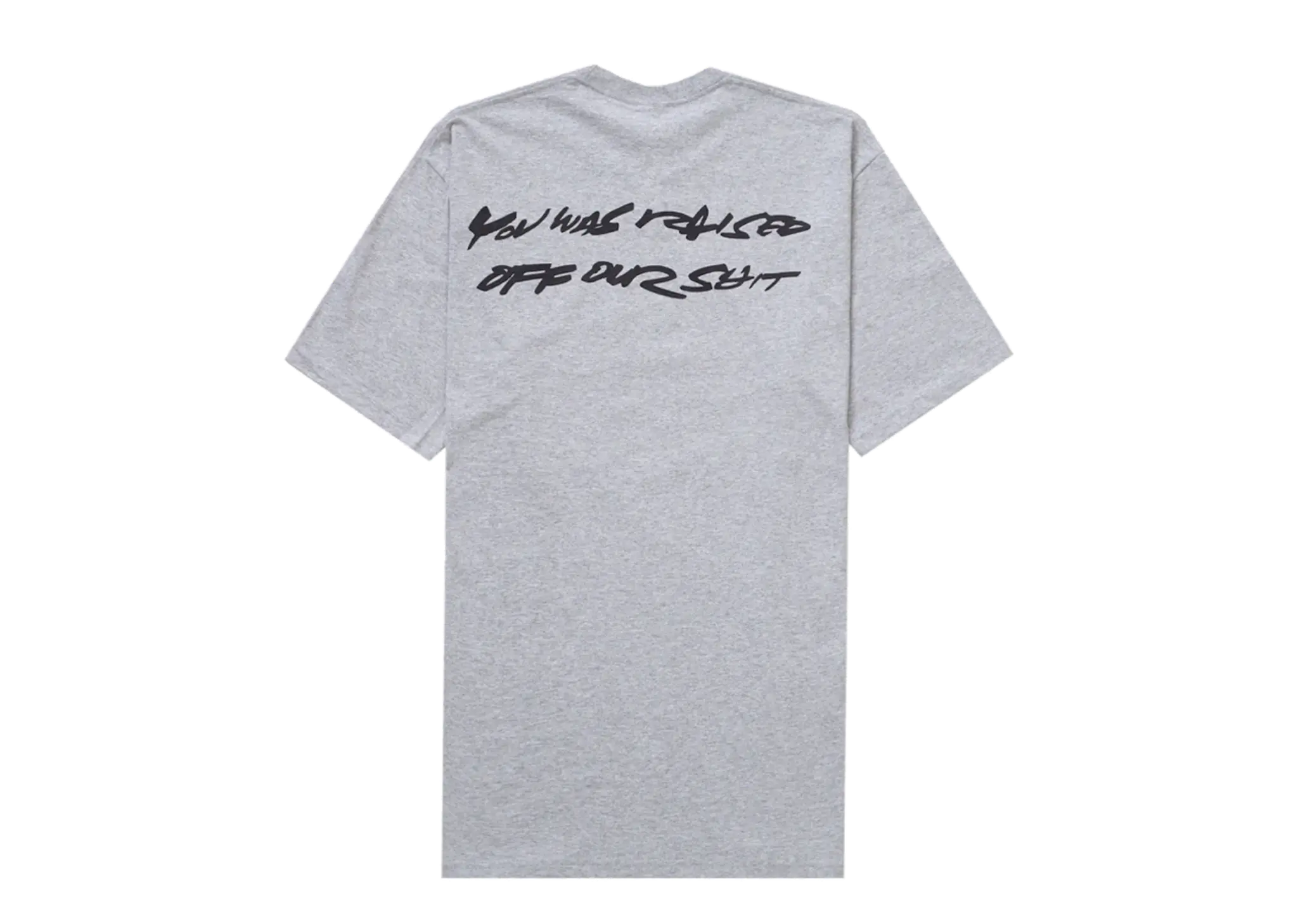 Supreme Futura Box Logo T-Shirt Heather Grey - photo 2