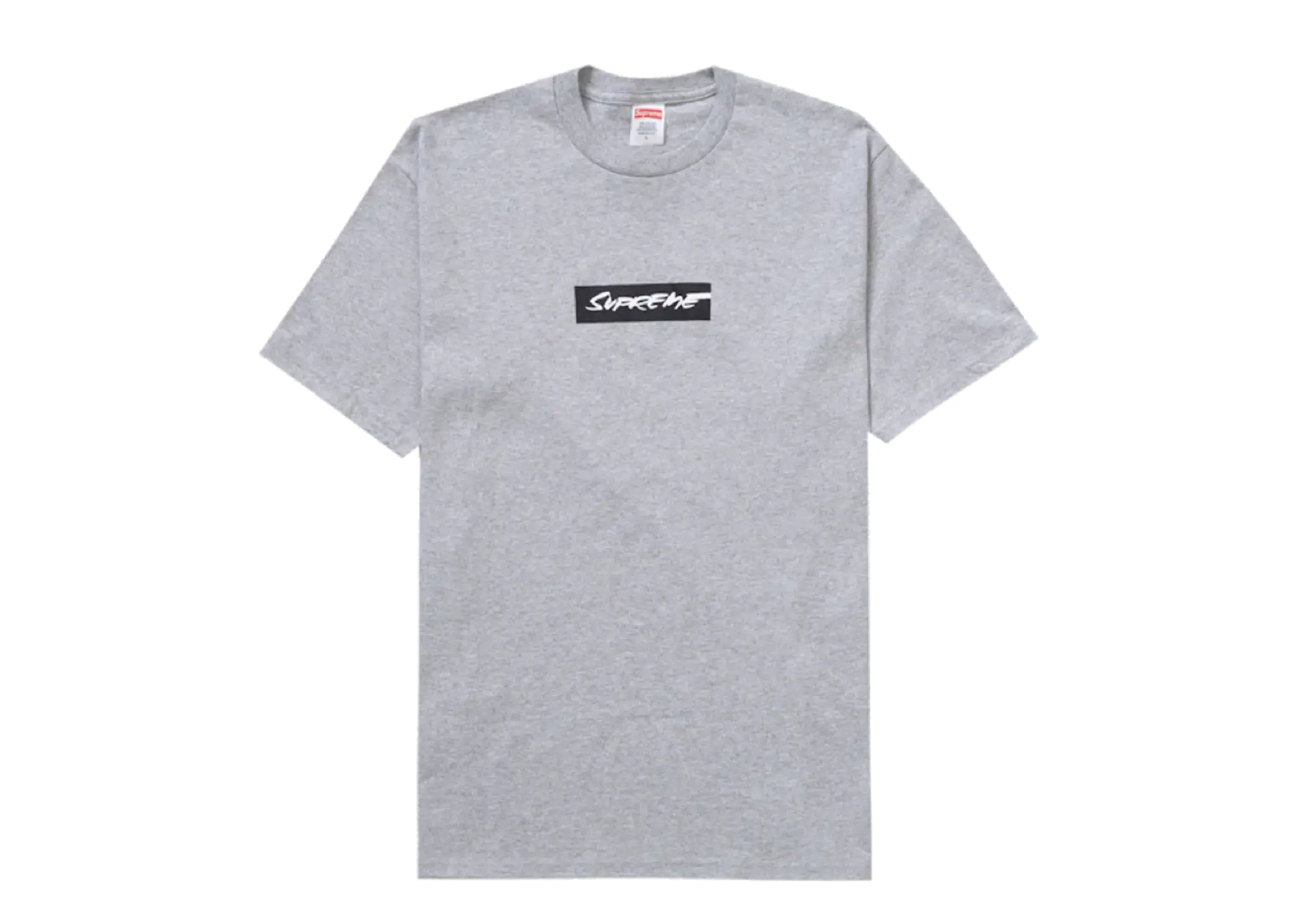 Supreme Futura Box Logo T-Shirt Heather Grey