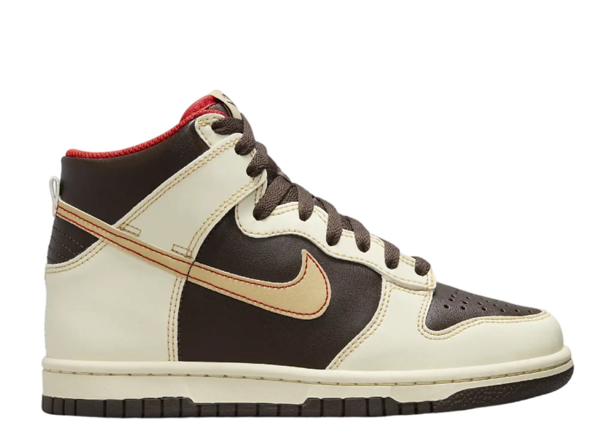 Nike Dunk High Baroque Brown (Grade School)