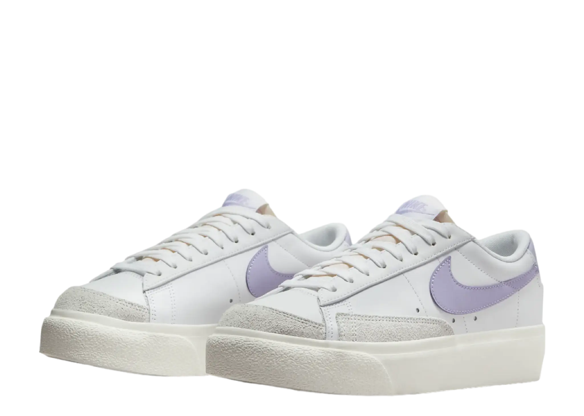 Nike Blazer Low Platform White Lilac Bloom (Women's) - photo 2