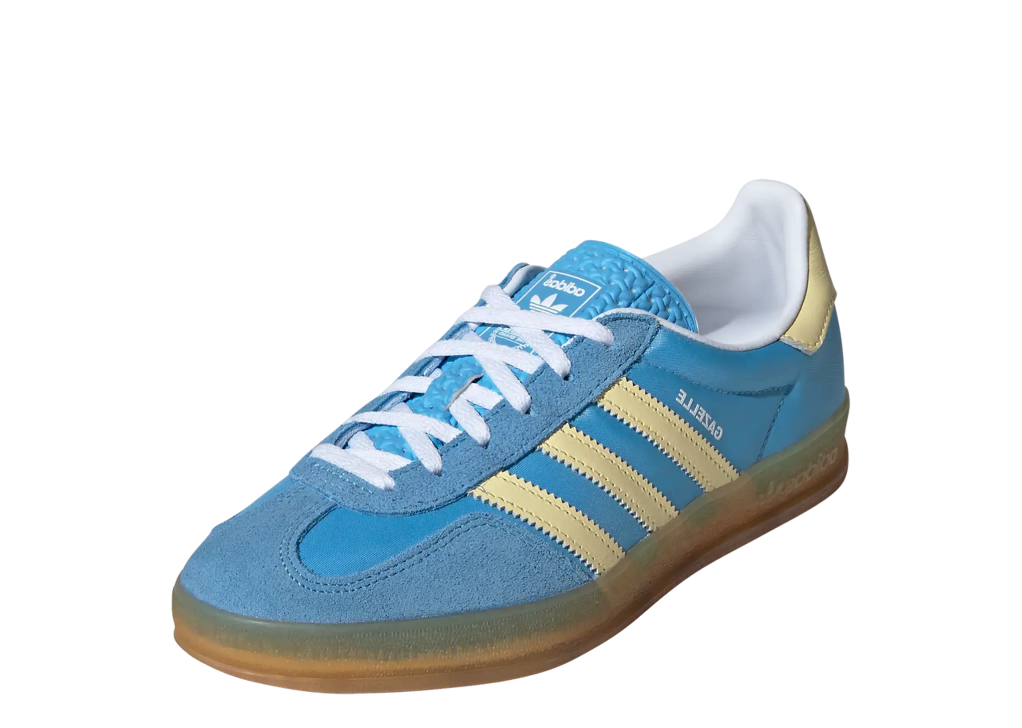 Adidas Gazelle Indoor Blue Burst Yellow (Women's) - photo 2