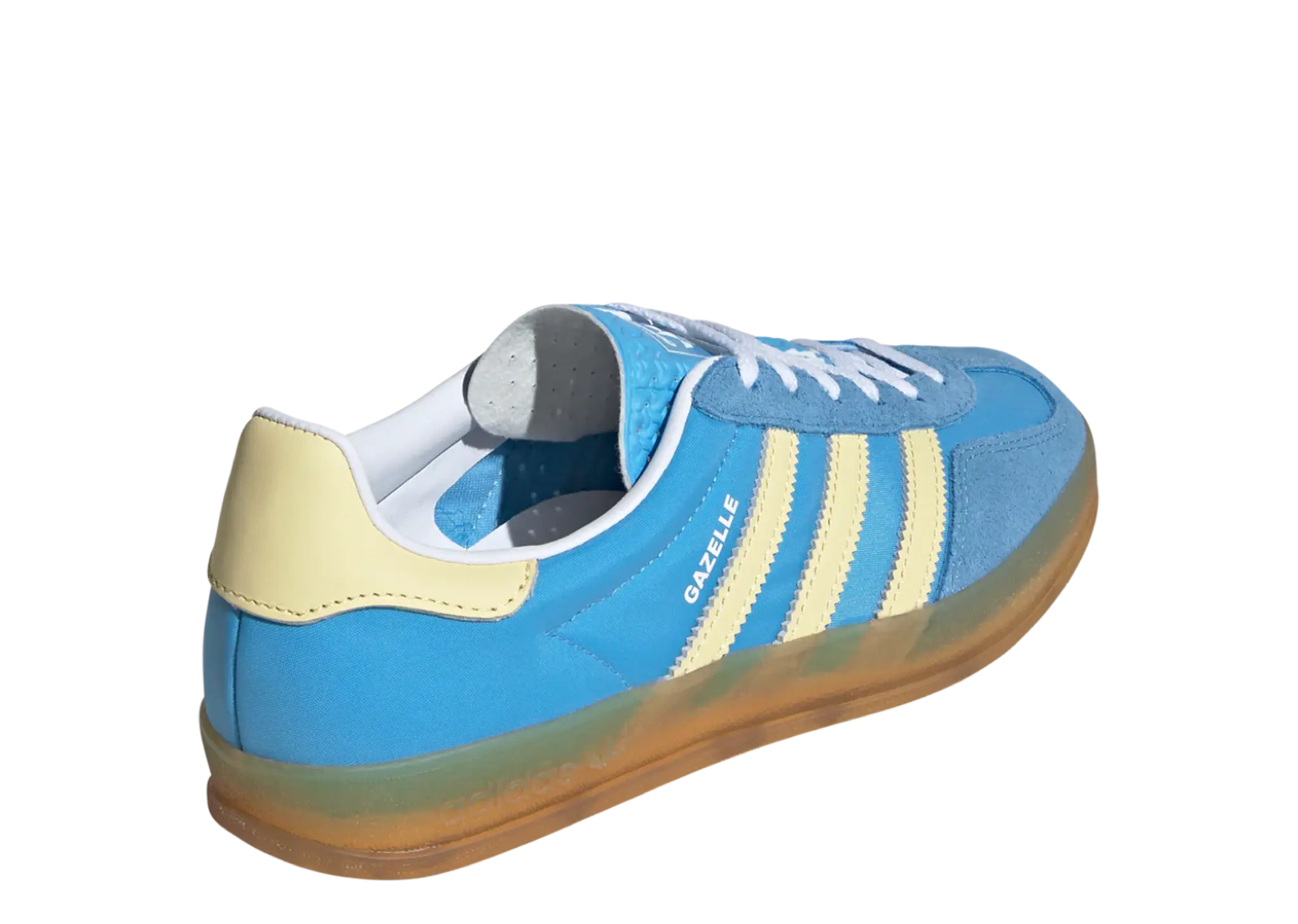 Adidas Gazelle Indoor Blue Burst Yellow (Women's) - photo 3