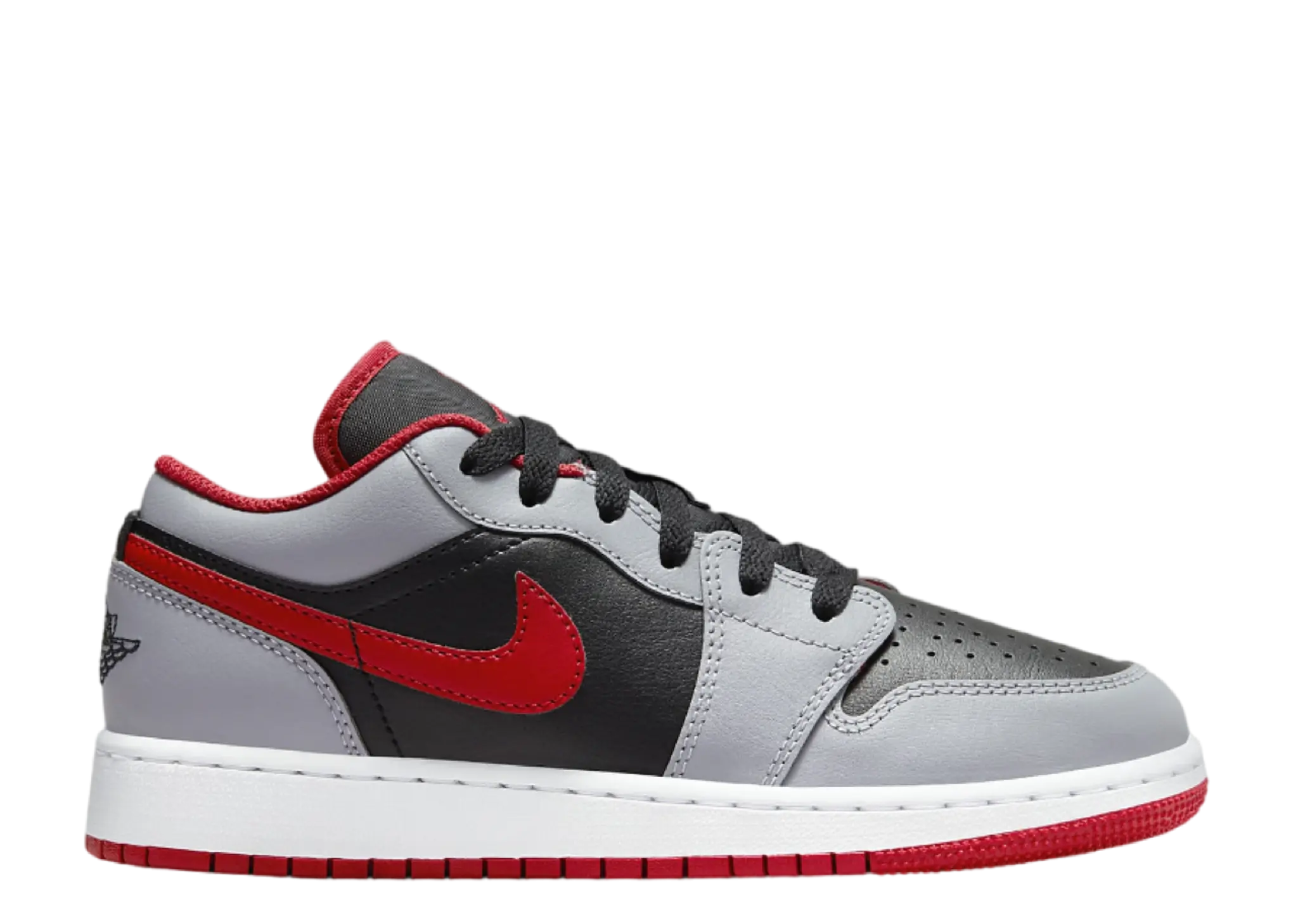 Air Jordan 1 Low Black Cement Grey (Grade School)
