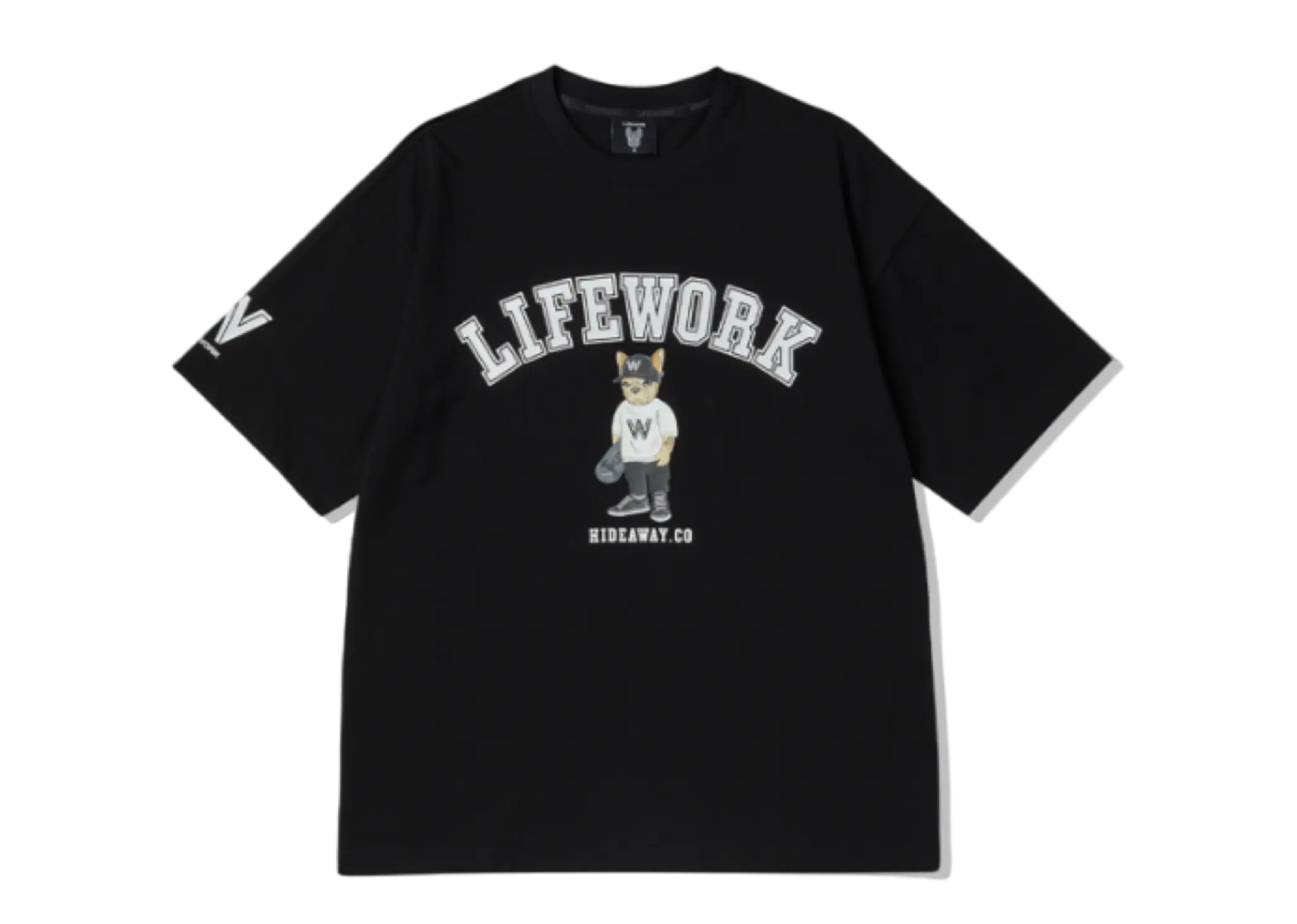 Lifework Radog University Short Sleeve T-Shirt Black