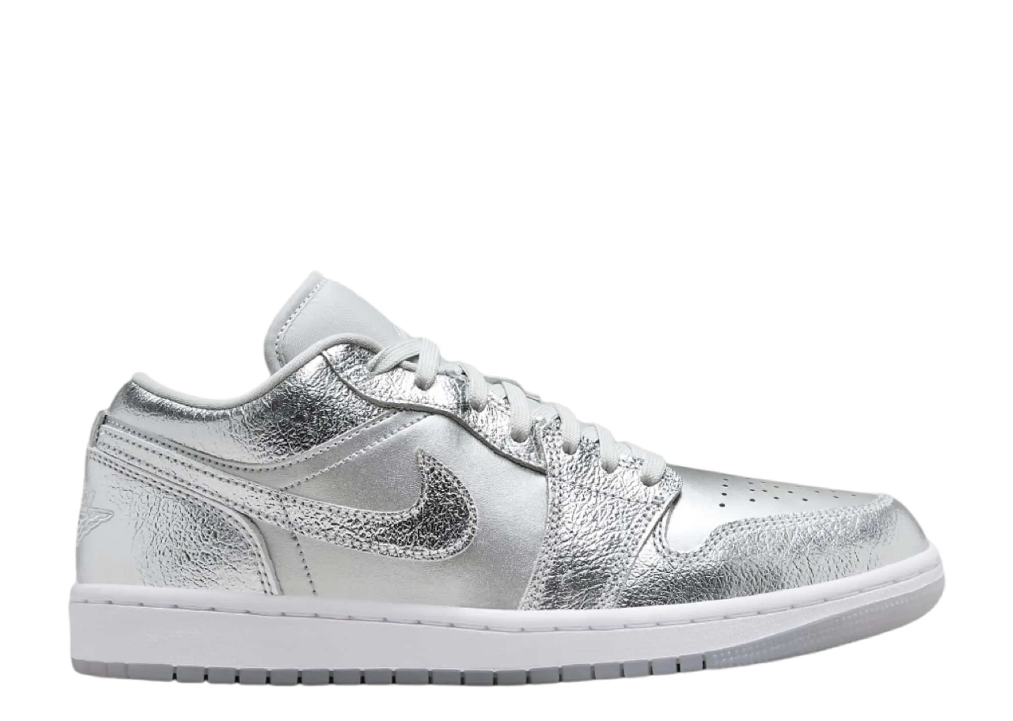Air Jordan 1 Low SE Metallic Silver (Women's)