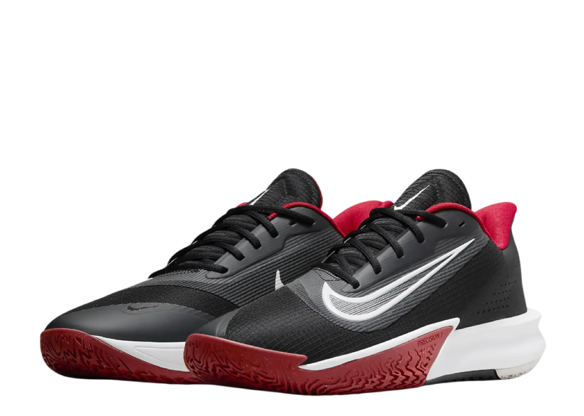 Nike Precision 7 Black University Red - photo 2
