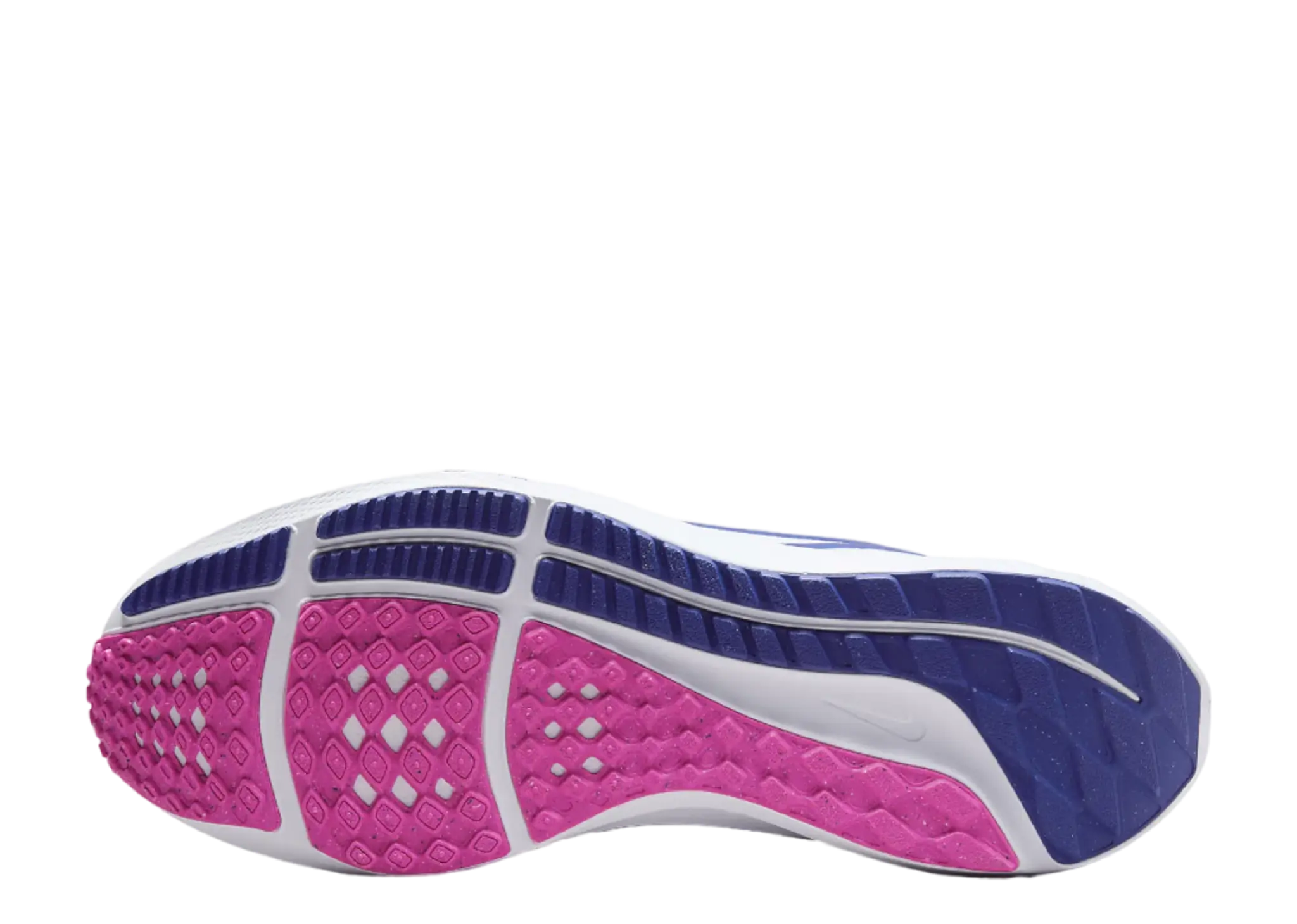 Nike Pegasus 40 White Deep Royal Blue - photo 4