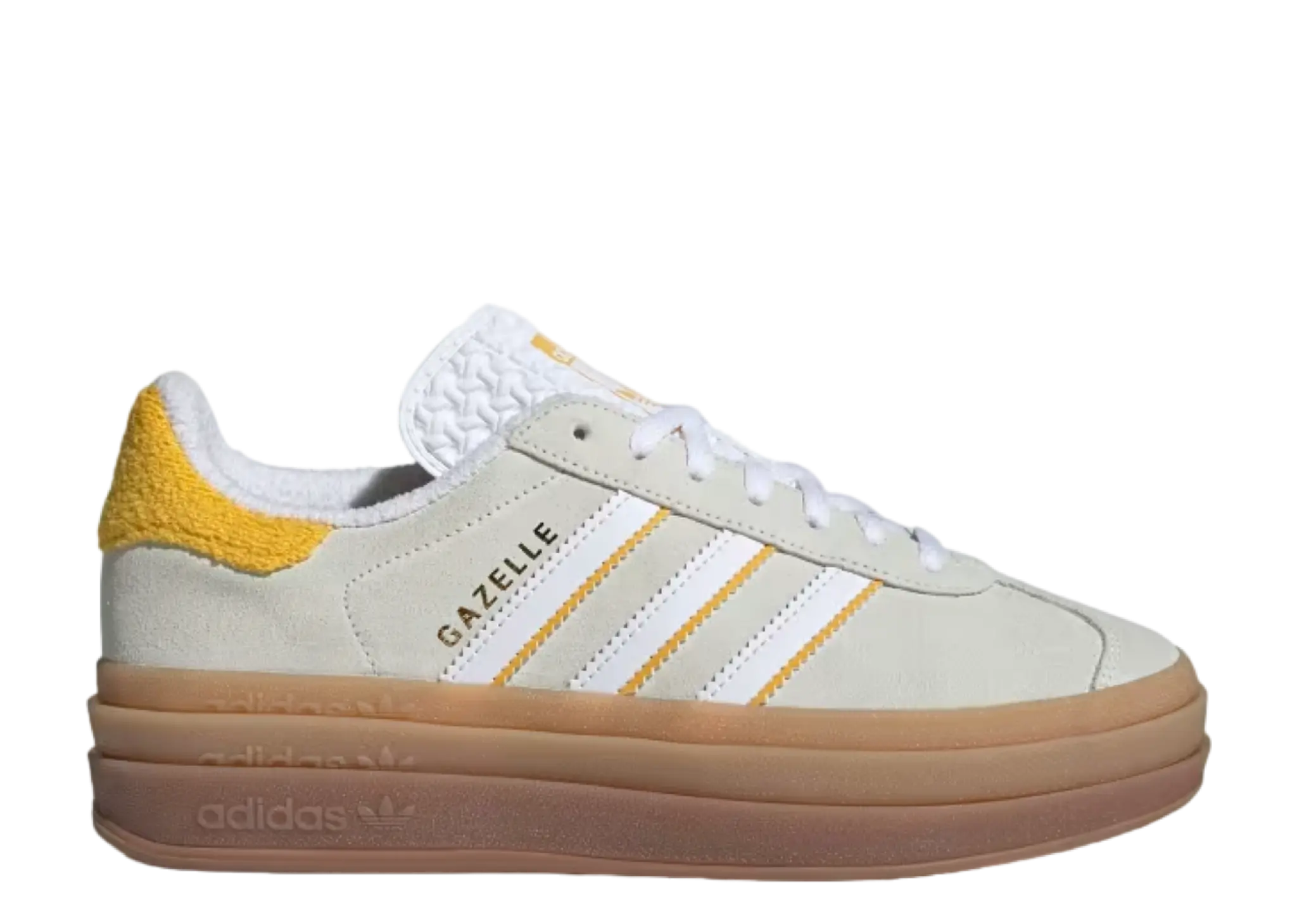 Adidas Gazelle Bold Ivory Gold (Women's)