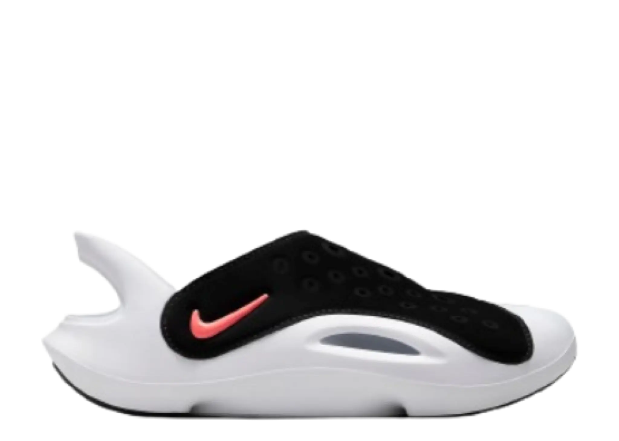 Nike Aqua Swoosh White Black (Grade School)