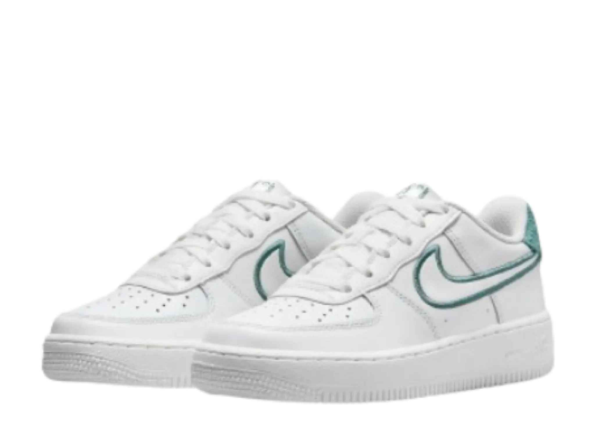 Nike Air Force 1 Low LV8 3 Summit White Bicoastal (Grade School) - photo 2