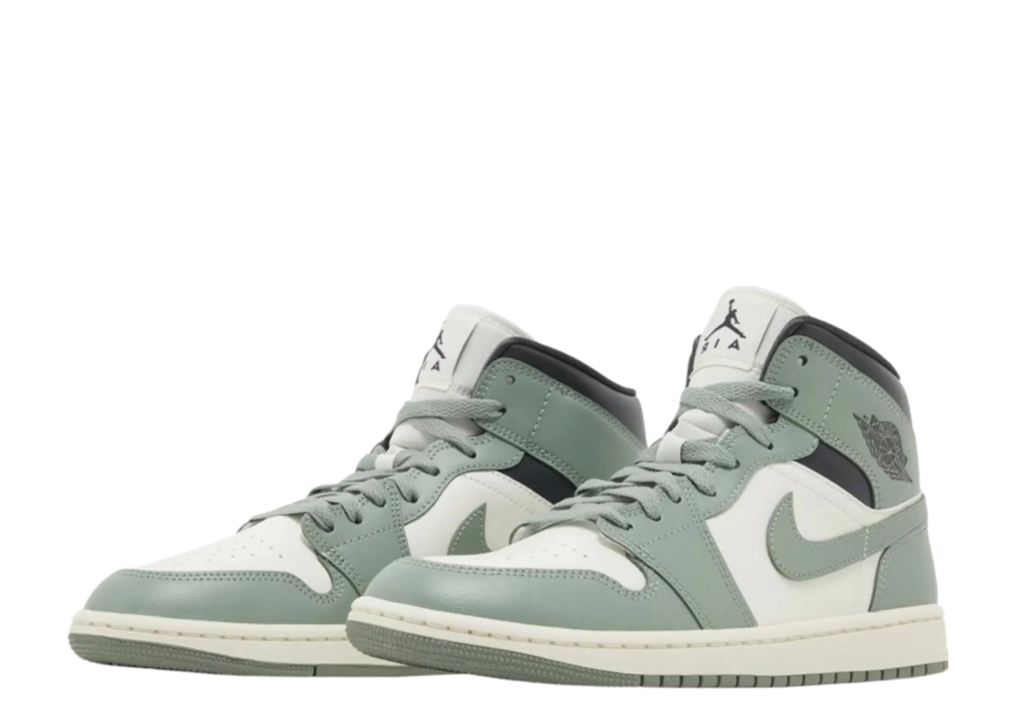 Air Jordan 1 Mid Jade Smoke (Women's) - photo 2