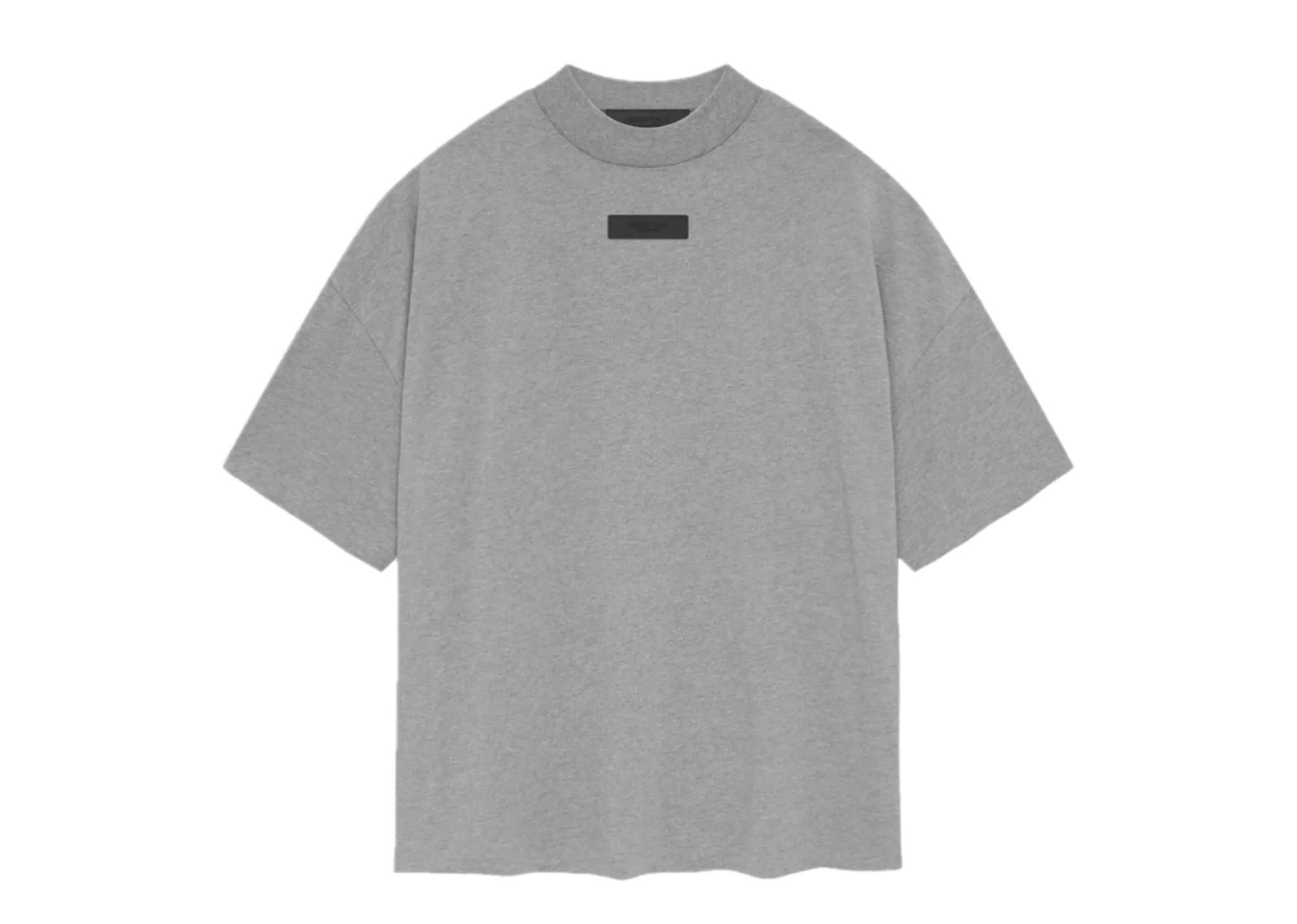 Fear of God Essentials Short-Sleeve Tee Dark Heather Oatmeal