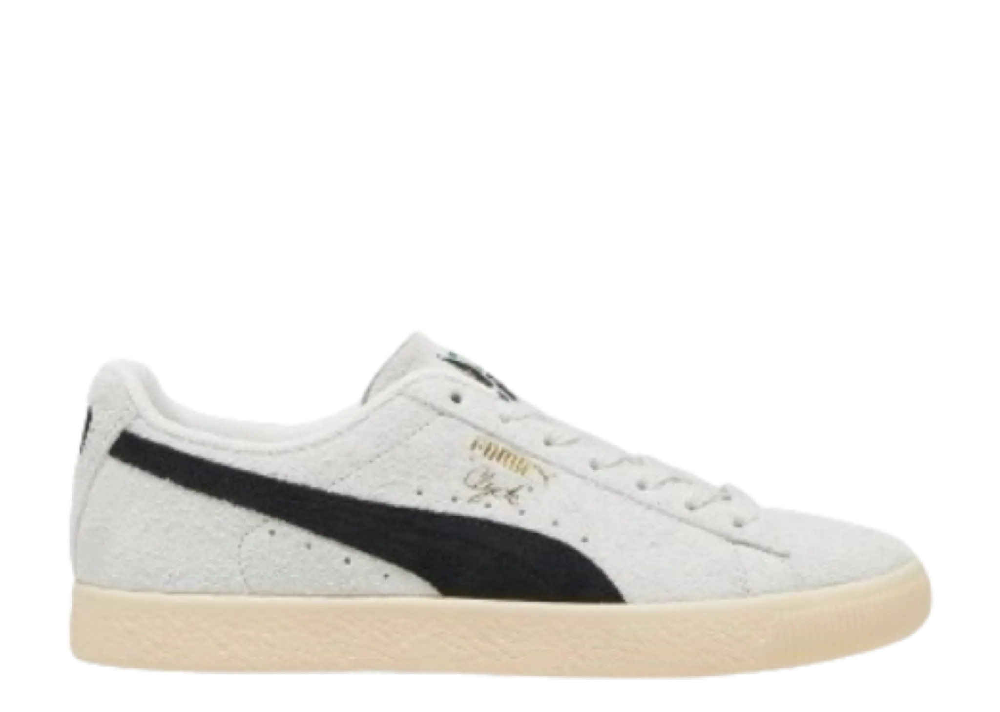 Puma Clyde Hairy Suede Gray