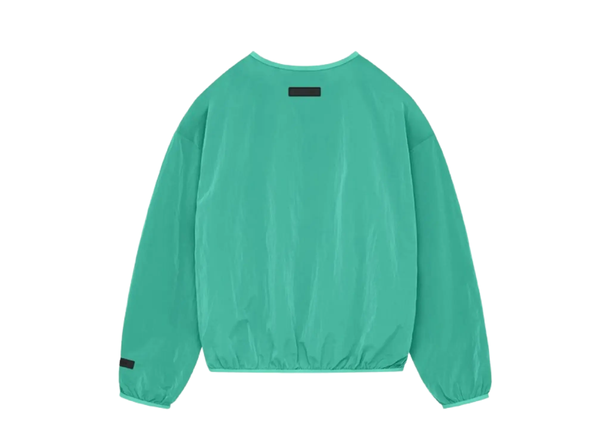 Fear of God Essentials Crinkle Nylon Pullover Crewneck 'Mint Leaf' - photo 2