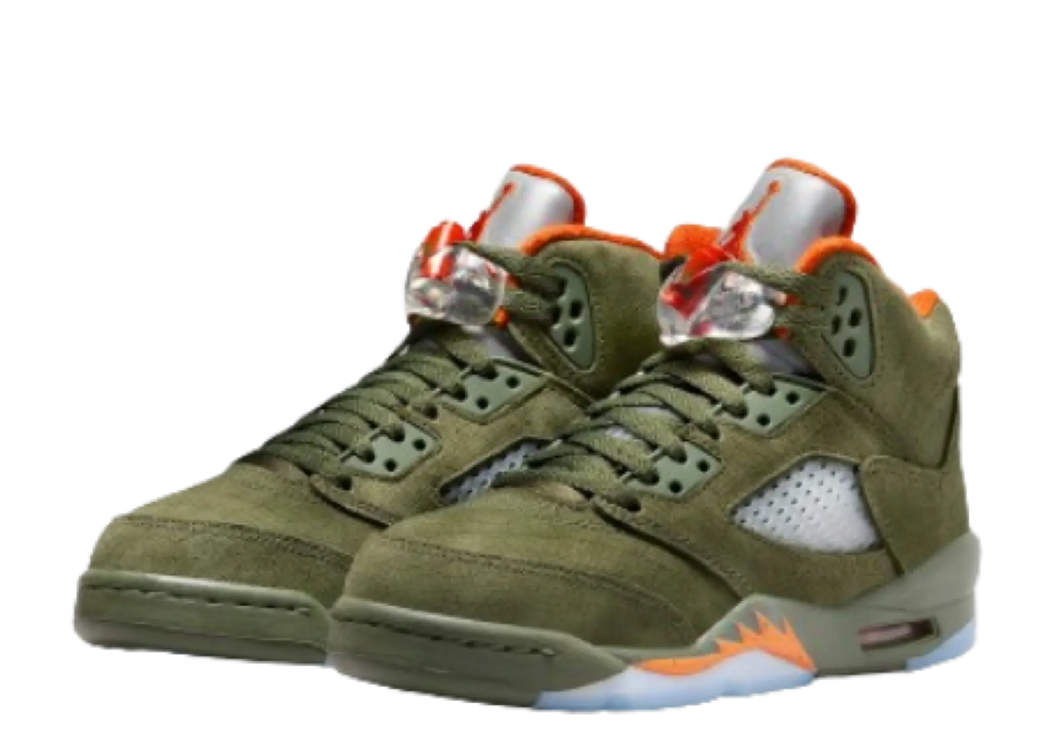 Air Jordan 5 Retro Army Olive (Grade School) - photo 2