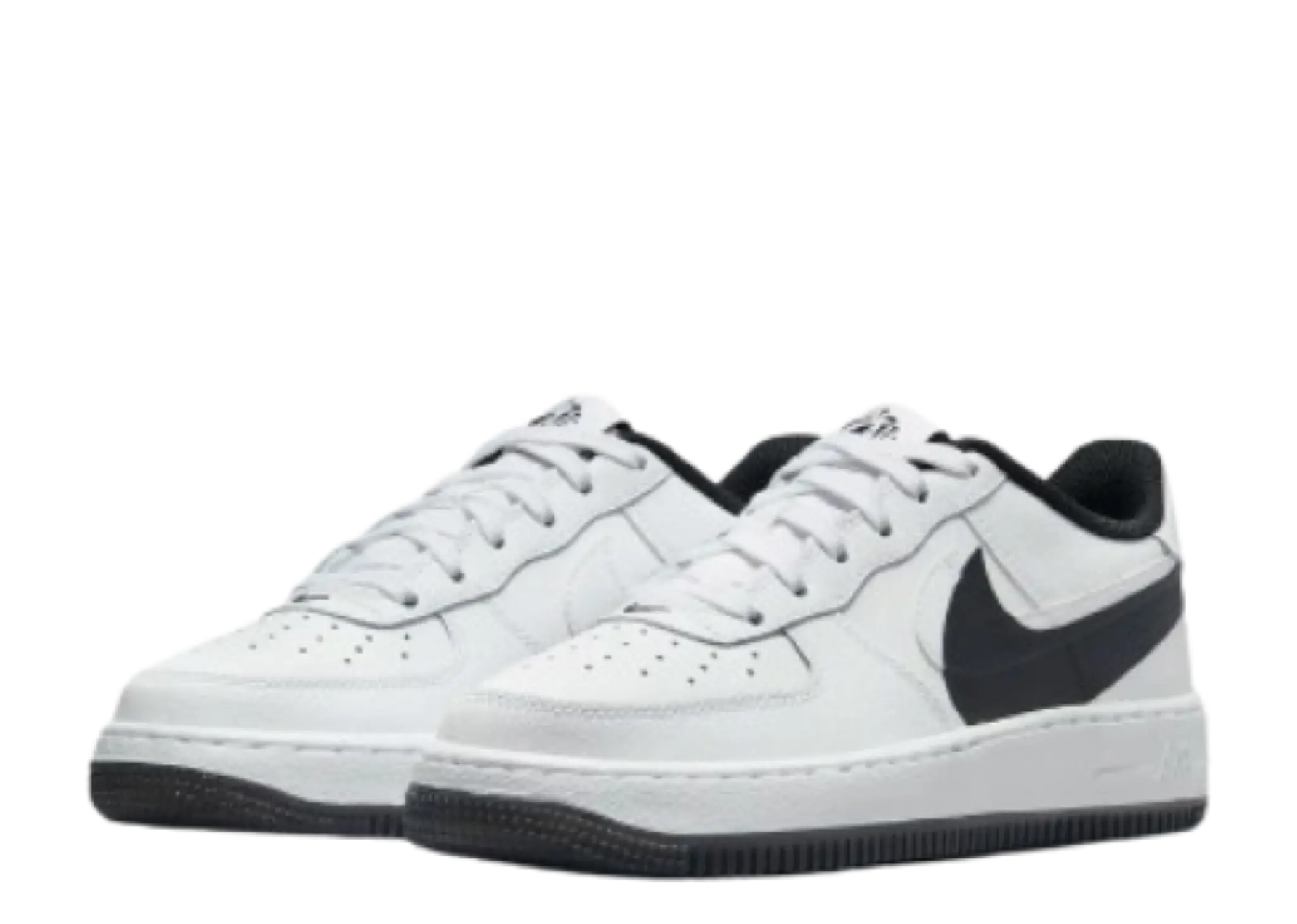 Nike Air Force 1 Low LV8 4 White Black (Grade School) - photo 2