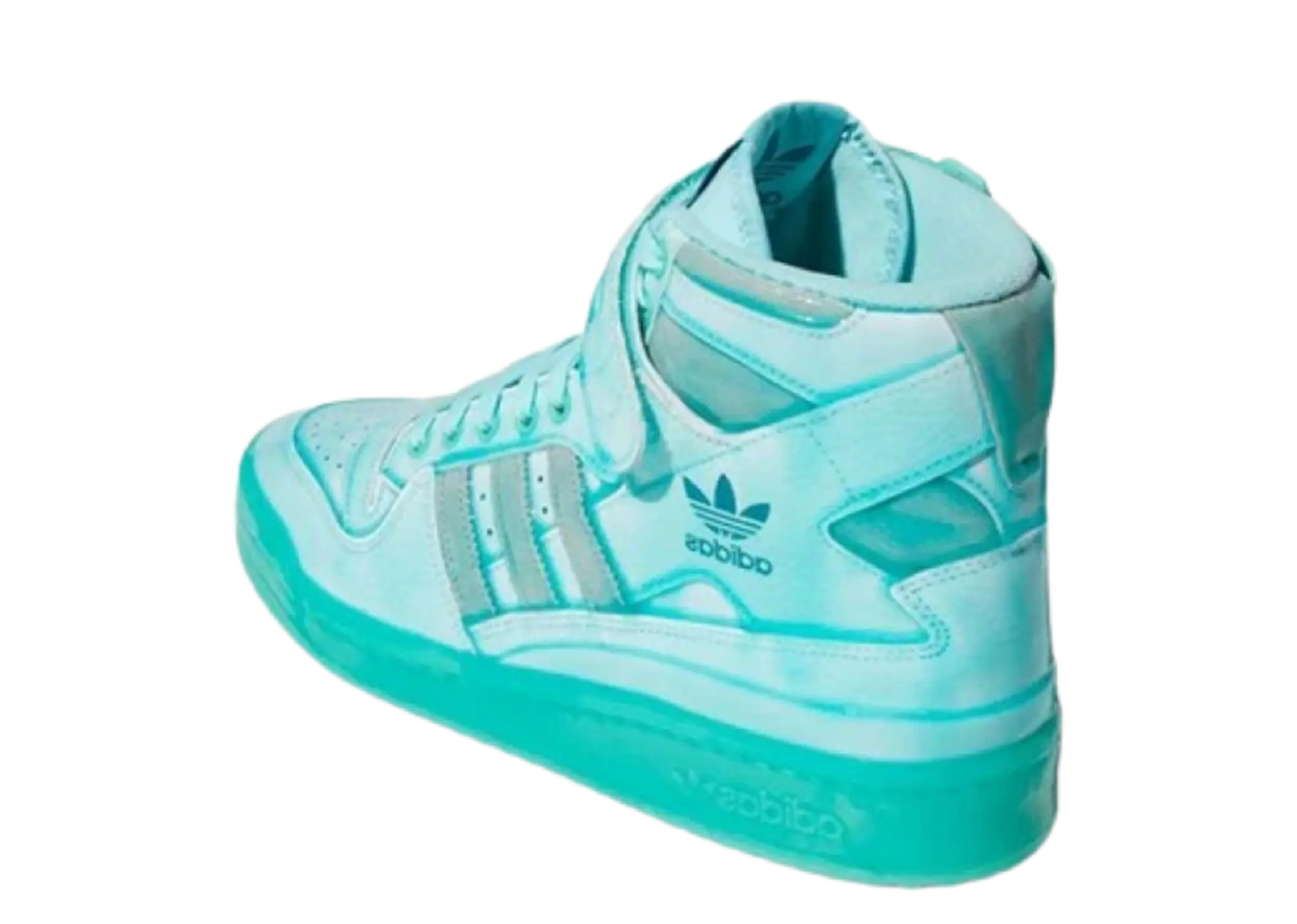 Adidas Forum High Jeremy Scott Dipped Aqua - photo 2
