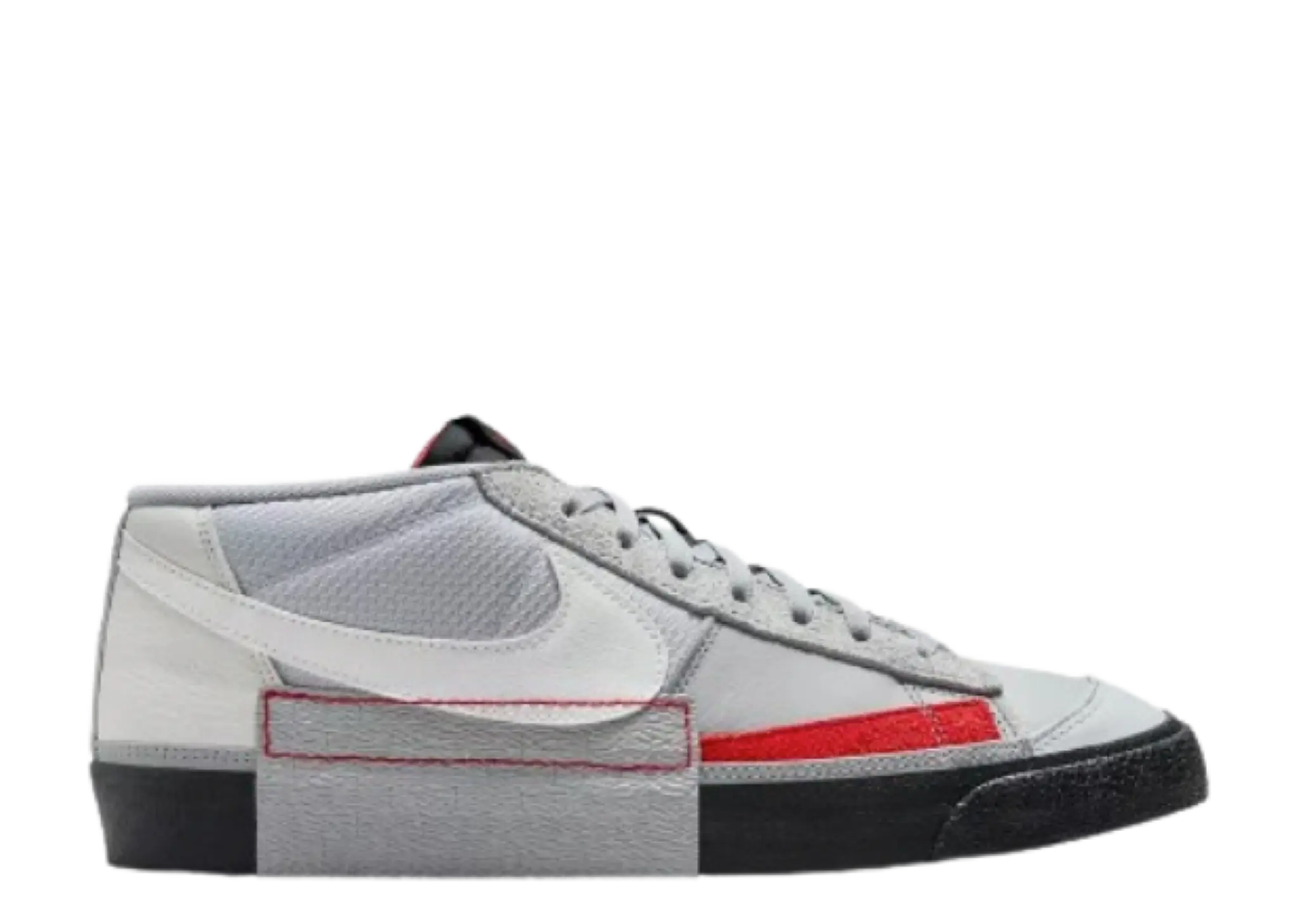 Nike Blazer Low Pro Club Wolf Grey University Red