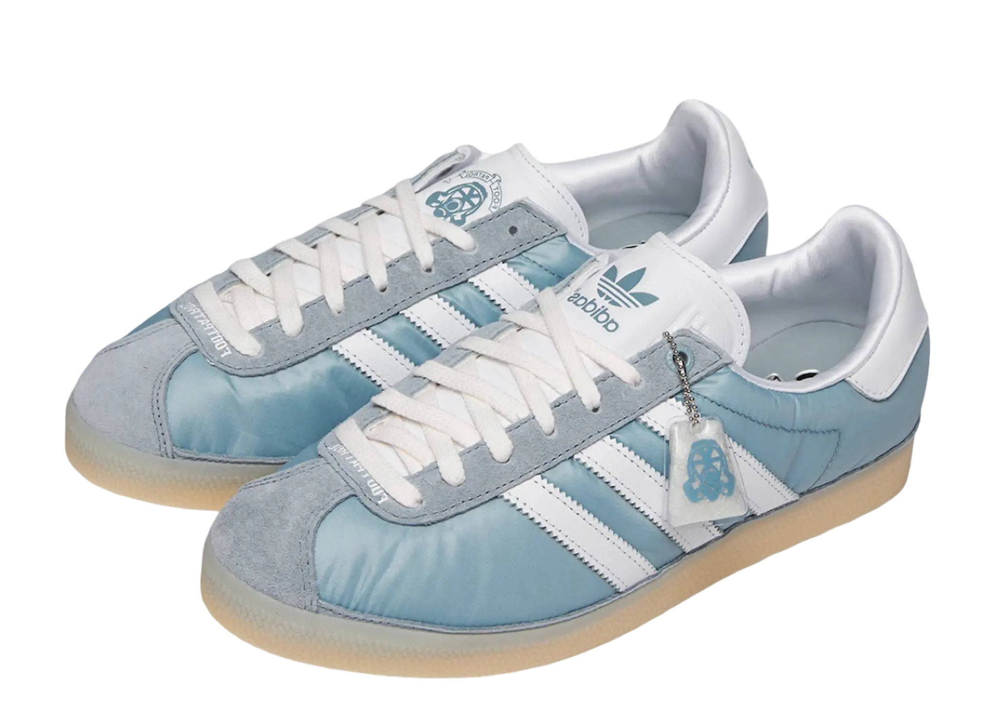 Aadidas Gazelle 85 Footpatrol Light Grey - photo 2