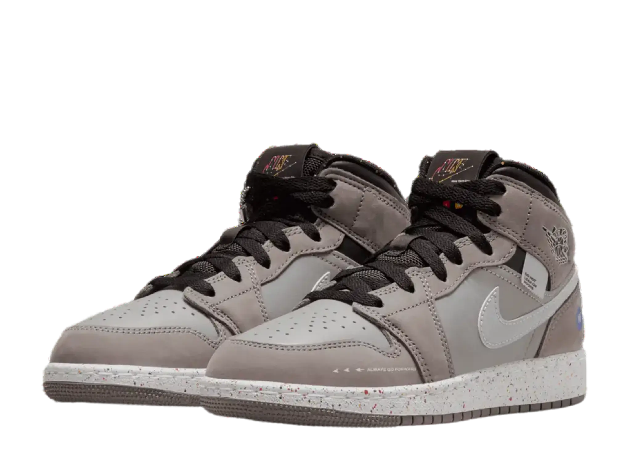 Air Jordan 1 Mid Wings NYC Subway (Grade School) - photo 2