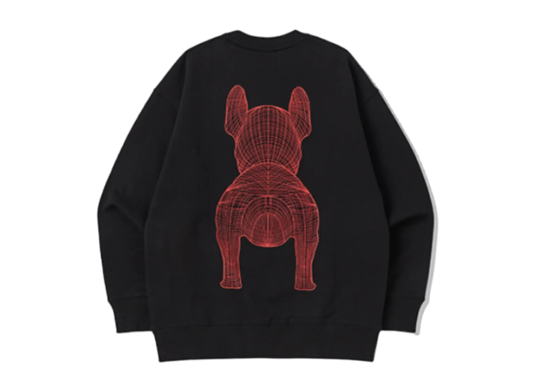Lifework Big Radog Sweatshirt Black Red - photo 2