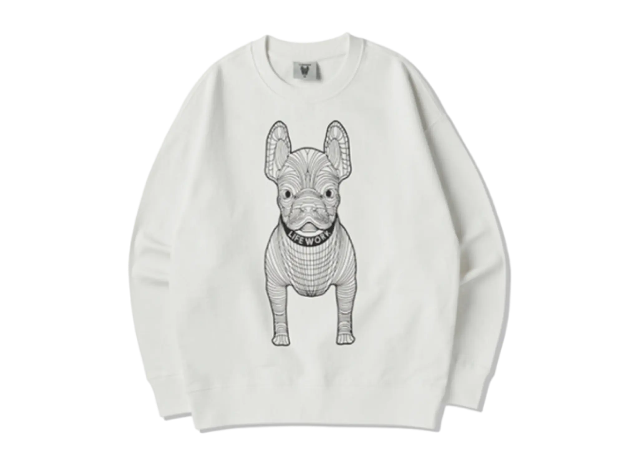 Lifework Big Radog Sweatshirt Off White