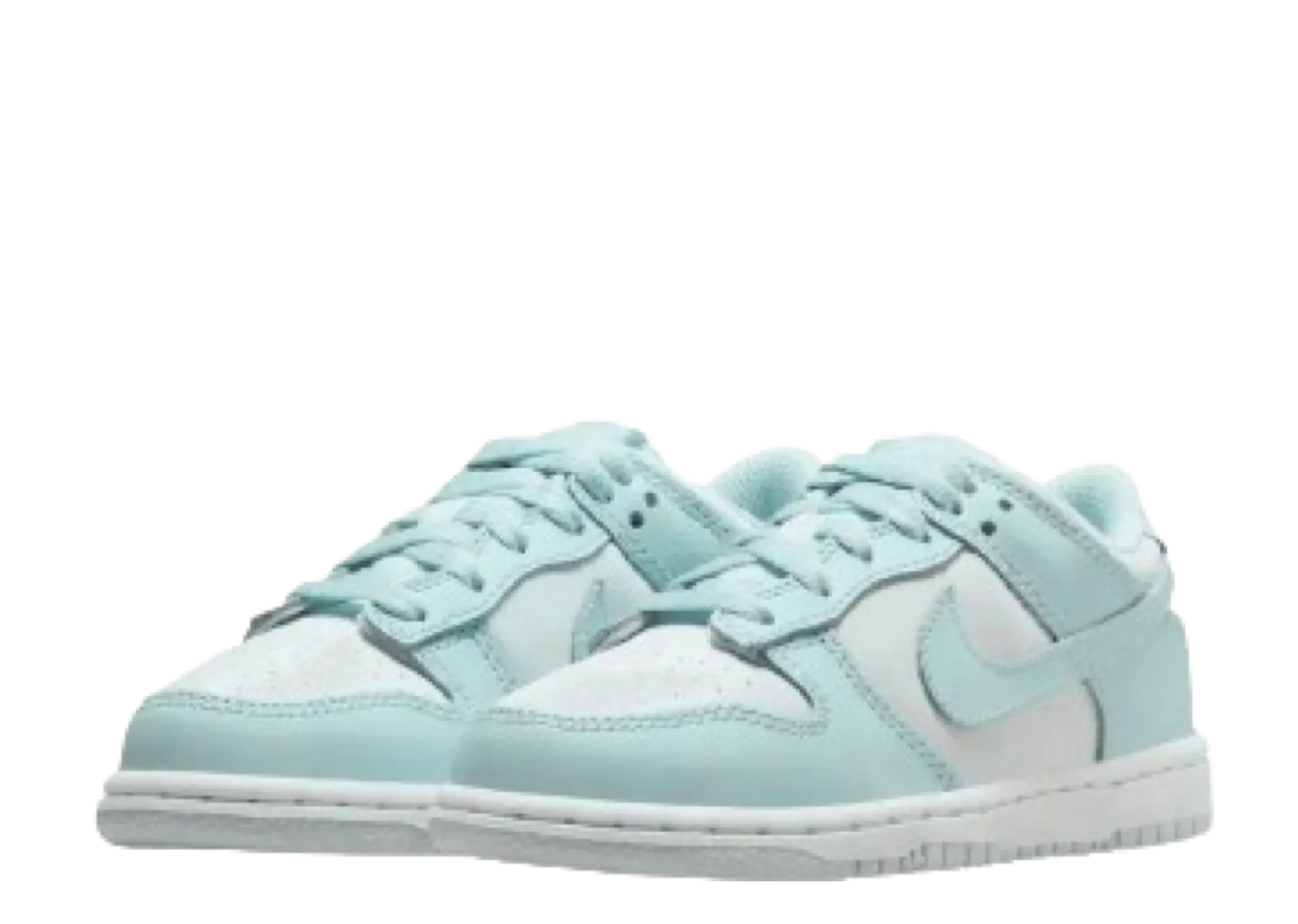 Nike Dunk Low White Glacier Blue (Pre-School) - photo 2