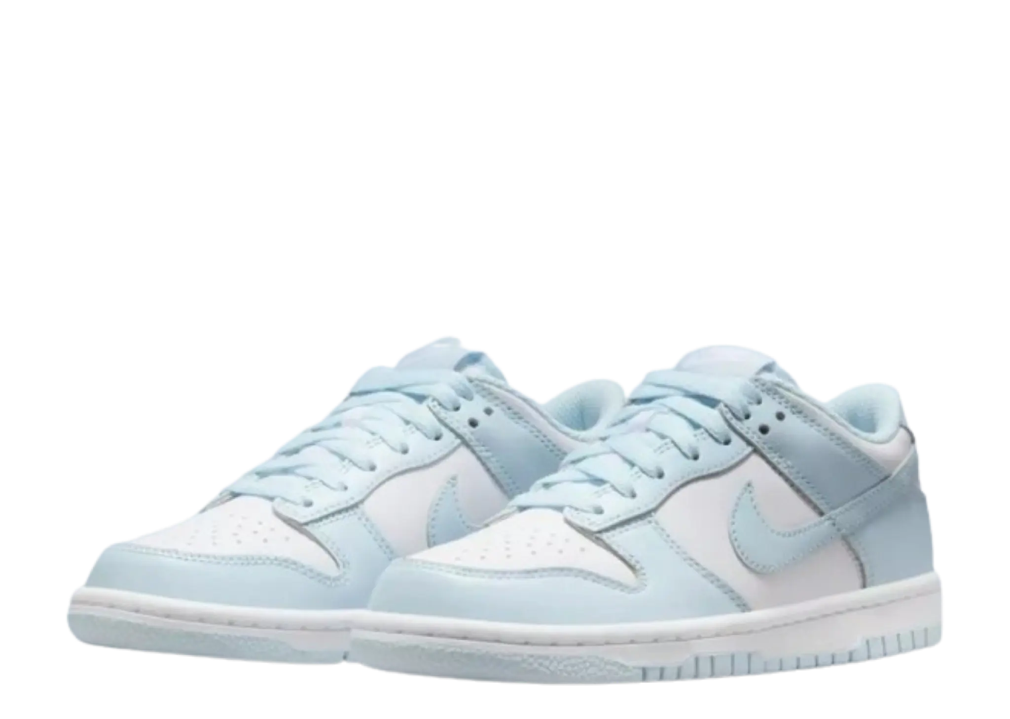 Nike Dunk Low White Glacier Blue (Grade School) - photo 2