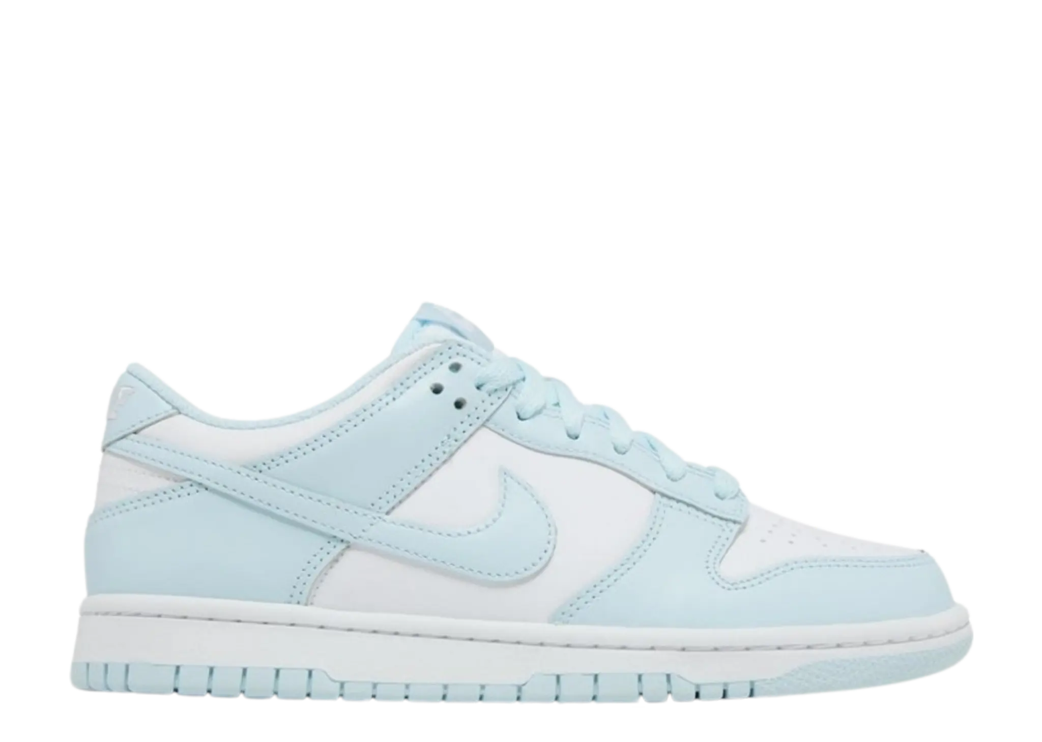 Nike Dunk Low White Glacier Blue (Grade School)