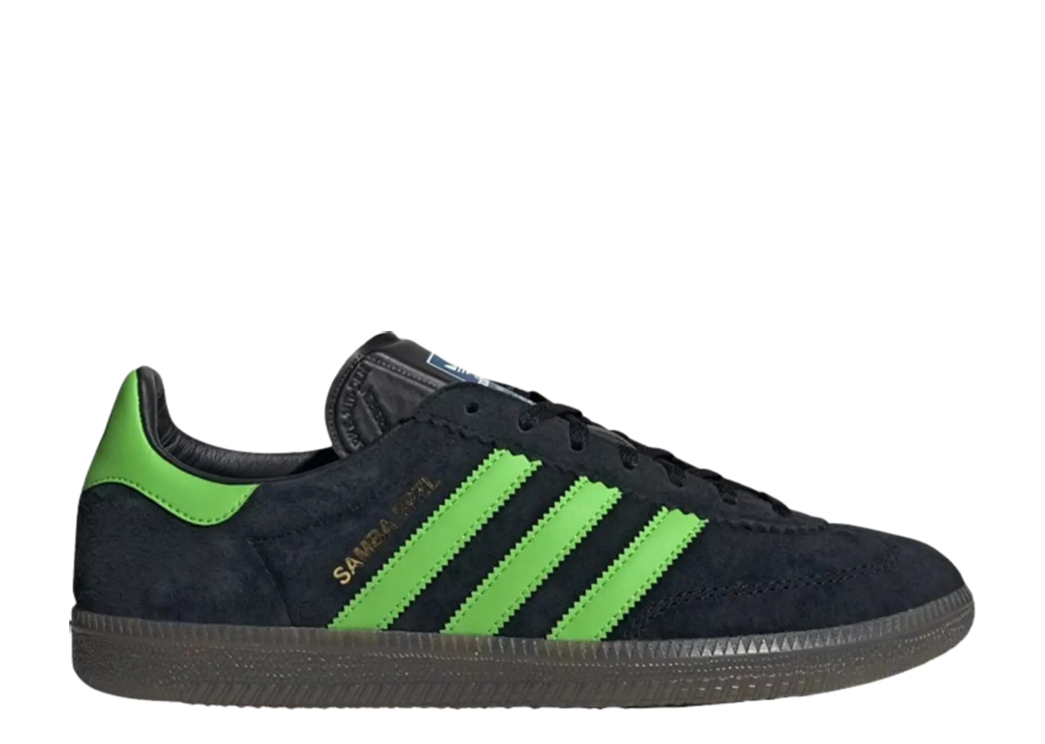 Adidas Samba Deco Spezial Black Lucid Lime Gum