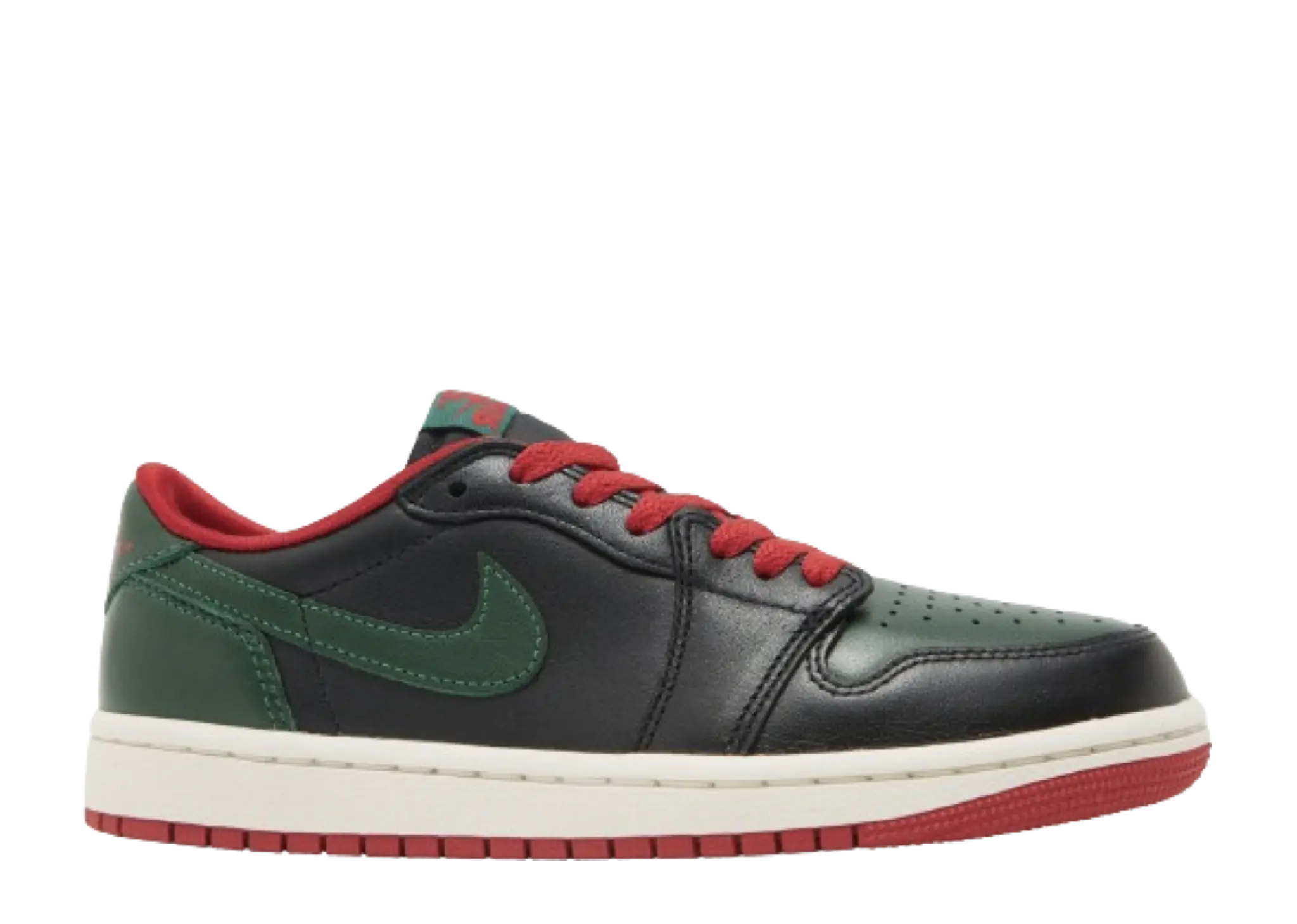 Air Jordan 1 Retro Low OG Gorge Green Varsity Red (Women's)