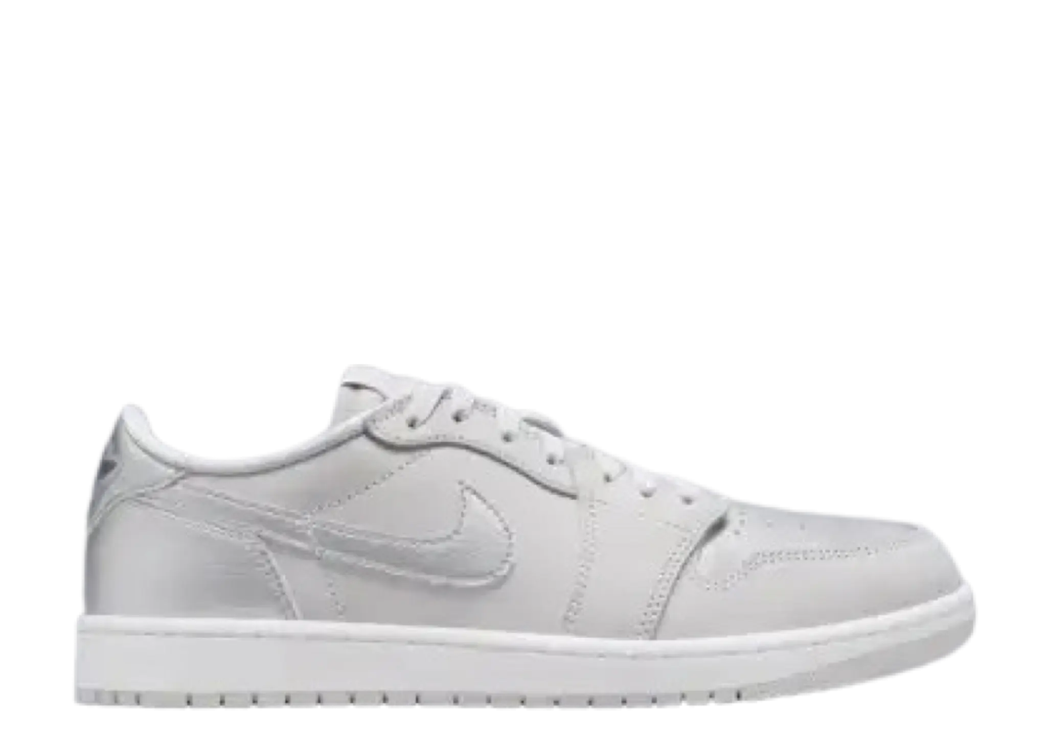 Air Jordan 1 Low OG Metallic Silver (Grade School)