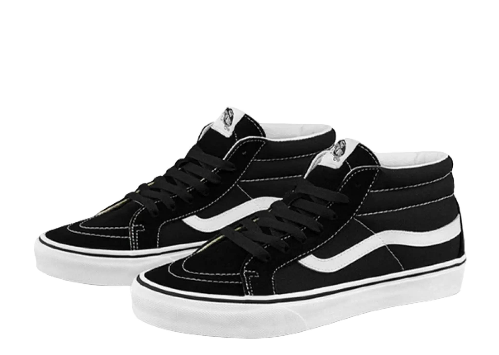 Vans Sk8-Mid Black White - photo 2