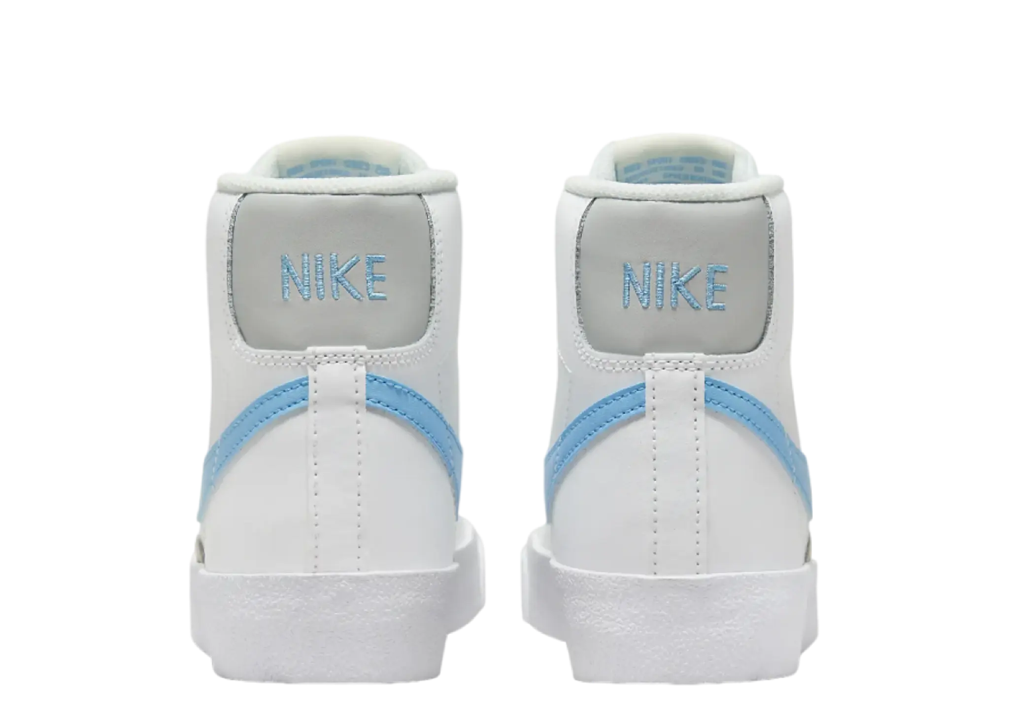 Nike Blazer Mid '77 White Aquarius Blue (Grade School) - photo 3