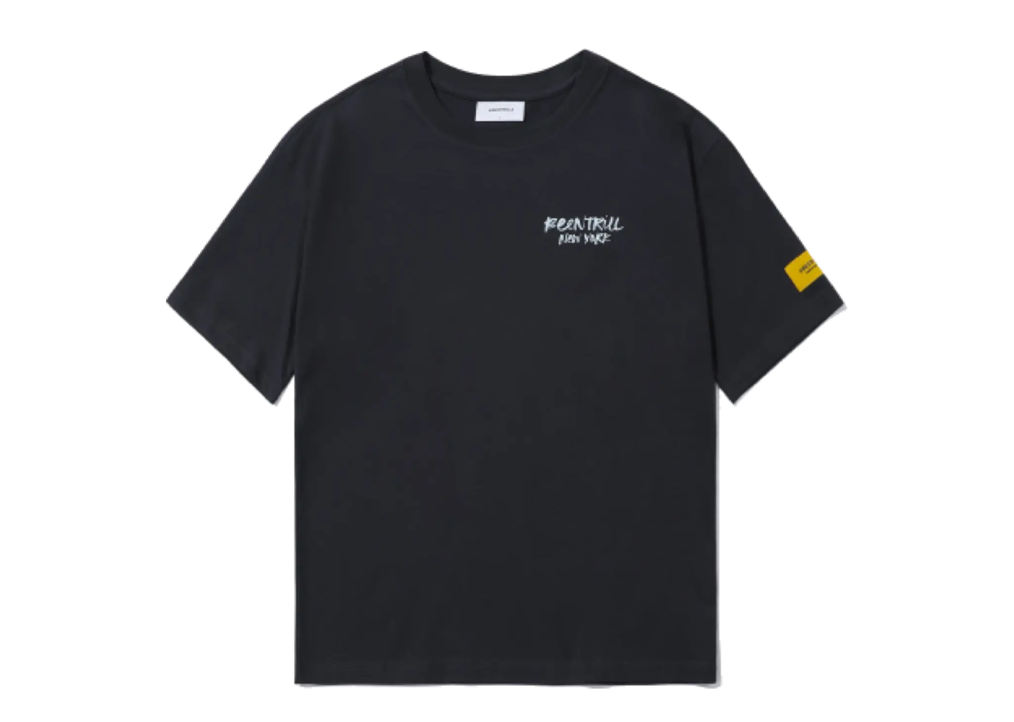 Beentrill Water Painting Hashtag Overfit Short Sleeve T-Shirt Dark Charcoal - photo 2