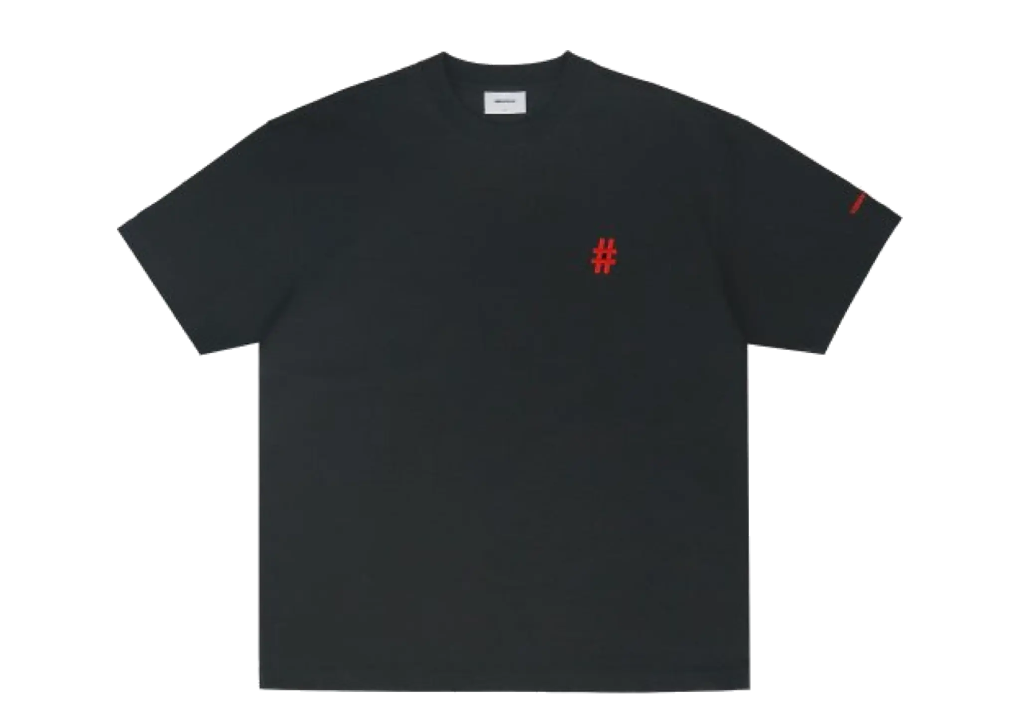 Beentrill Hashtag Standard Short Sleeve T-Shirt Black