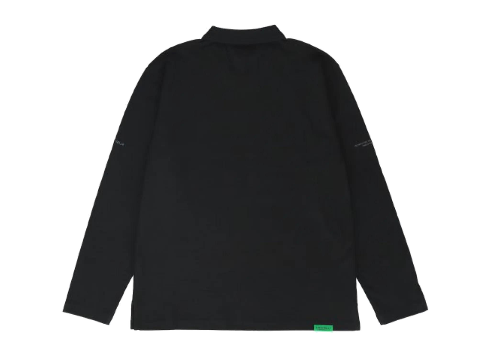 Beentrill Essential Regular Fit Long Sleeve Pique Collar T-Shirt Black - photo 2