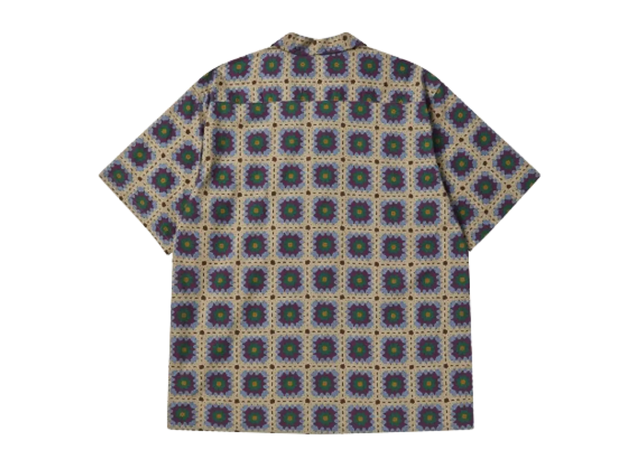 Beyond Closet Vintage Crocher Print 1/2 Cotton Shirt Mulit - photo 2