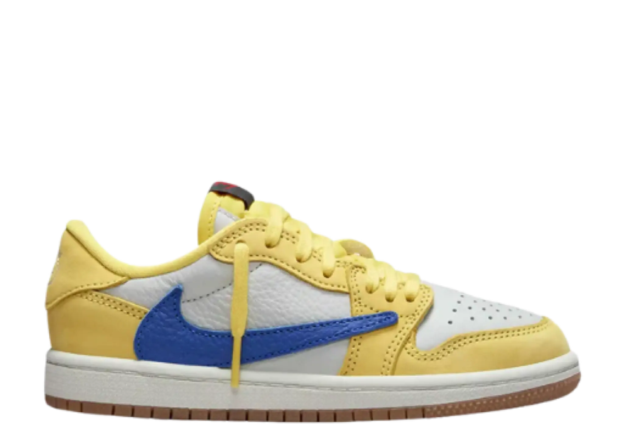 Air Jordan 1 Retro Low OG SP Travis Scott Canary (Pre-School)
