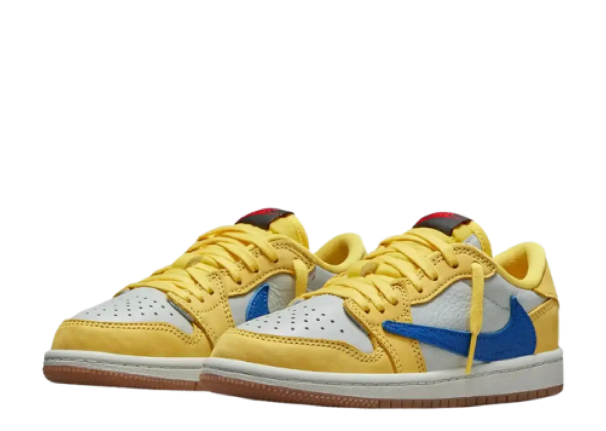 Air Jordan 1 Retro Low OG SP Travis Scott Canary (Pre-School) - photo 2