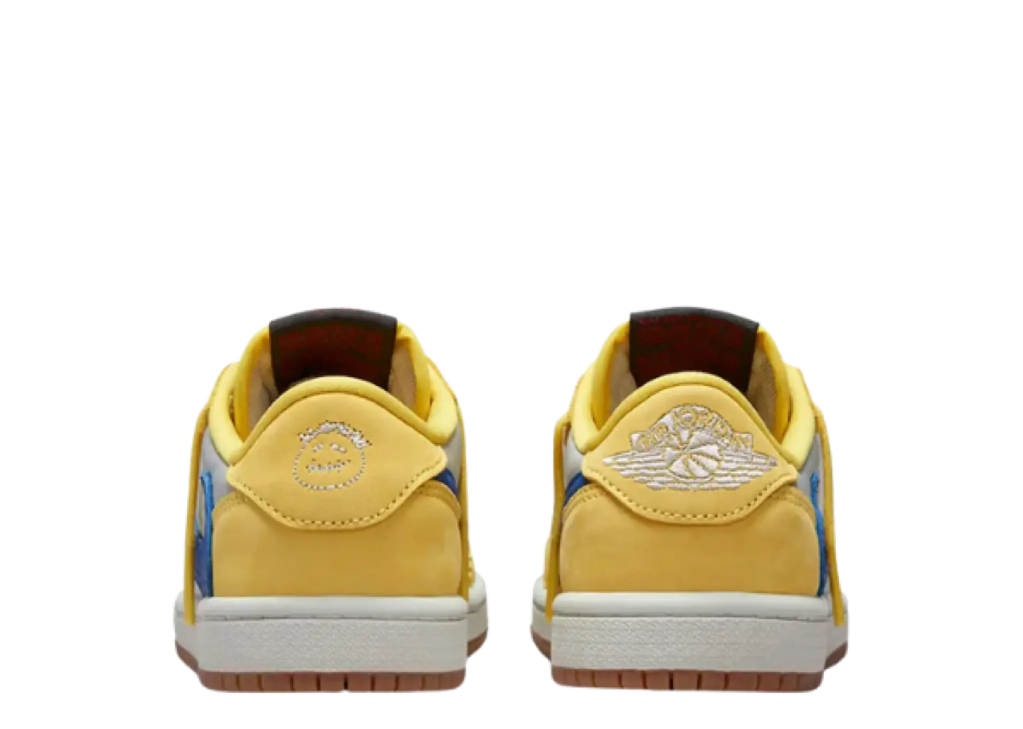 Air Jordan 1 Retro Low OG SP Travis Scott Canary (Pre-School) - photo 3